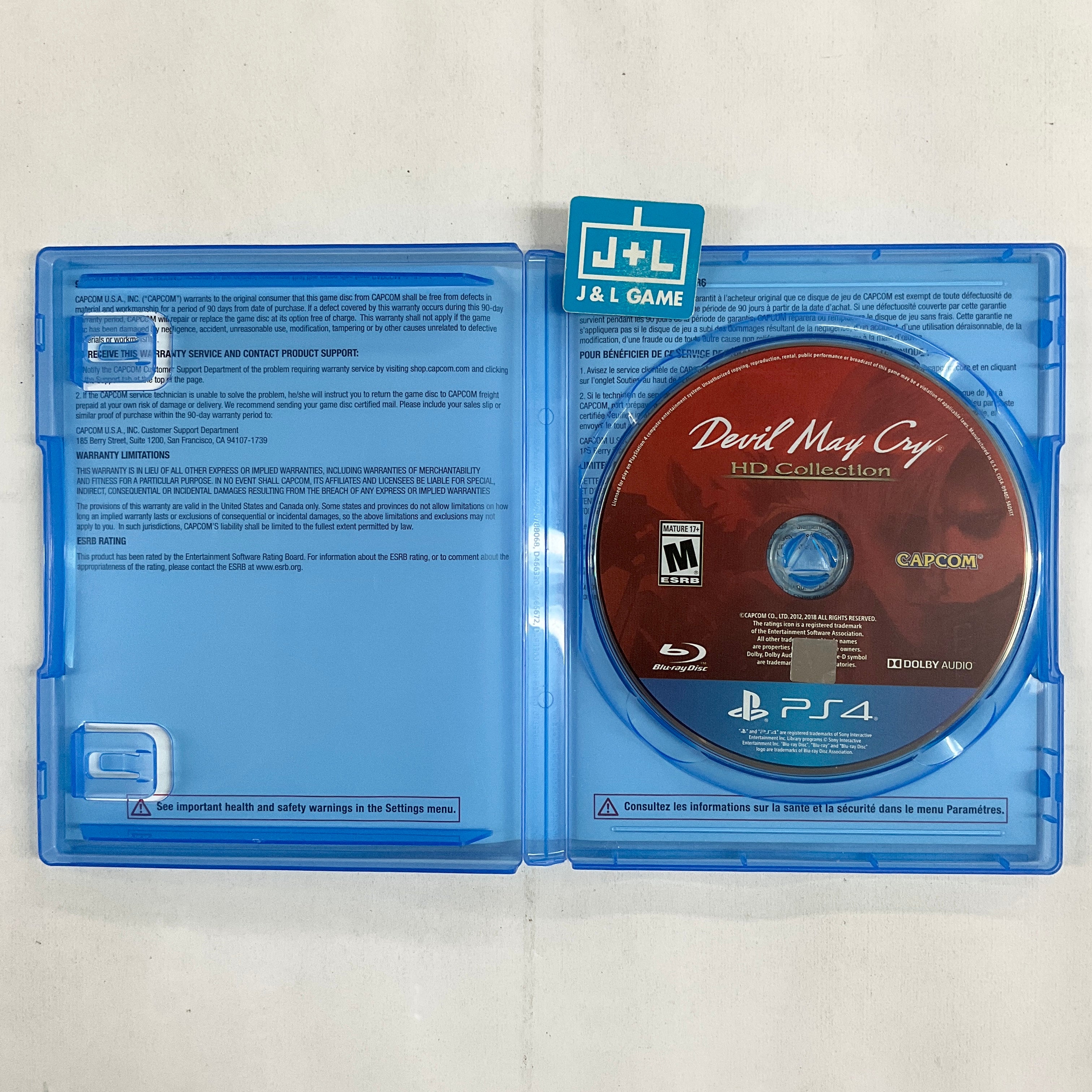 Devil May Cry HD Collection - (PS4) PlayStation 4 [Pre-Owned] Video Games Capcom   