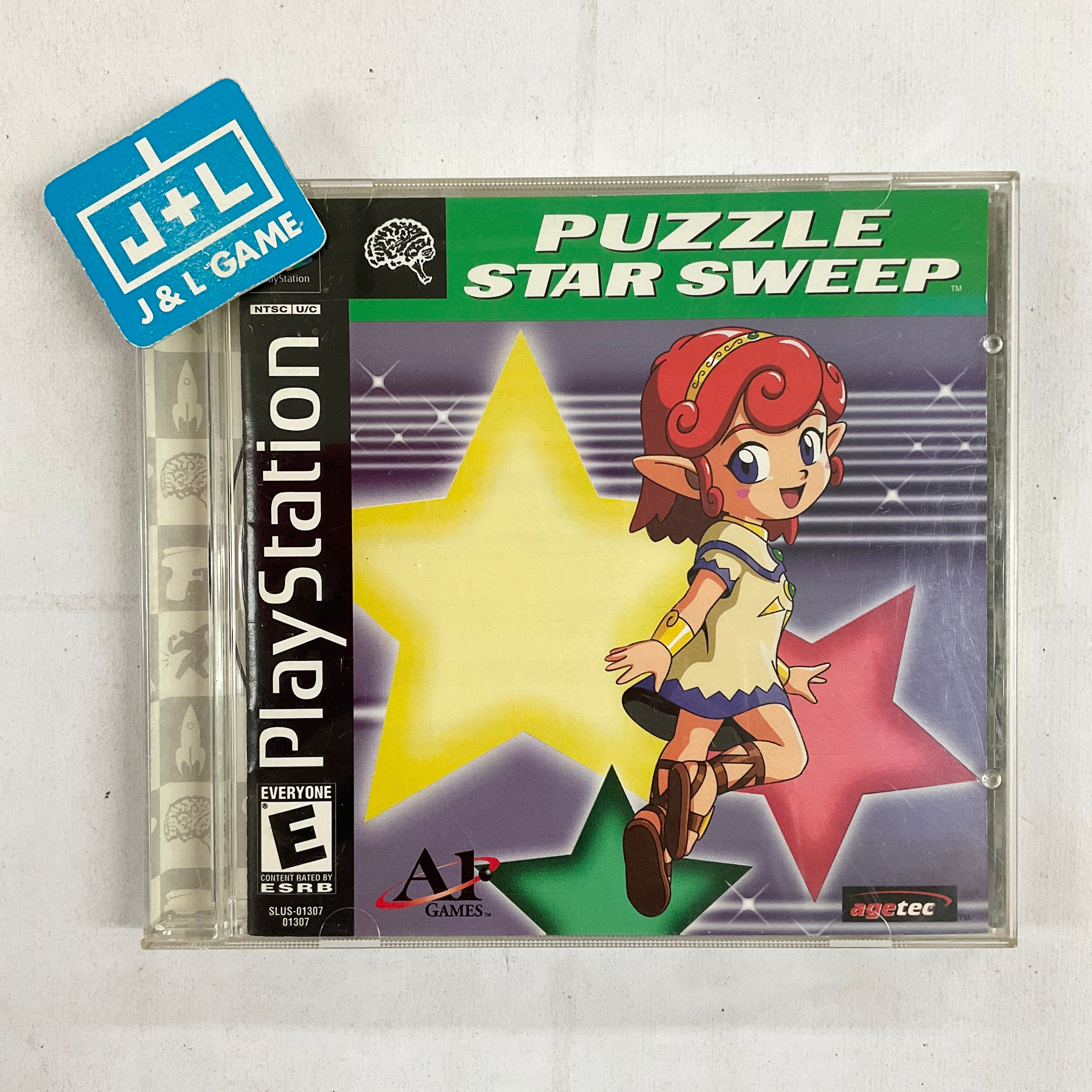 Puzzle: Star Sweep - (PS1) PlayStation 1 [Pre-Owned] Video Games A1 Games   