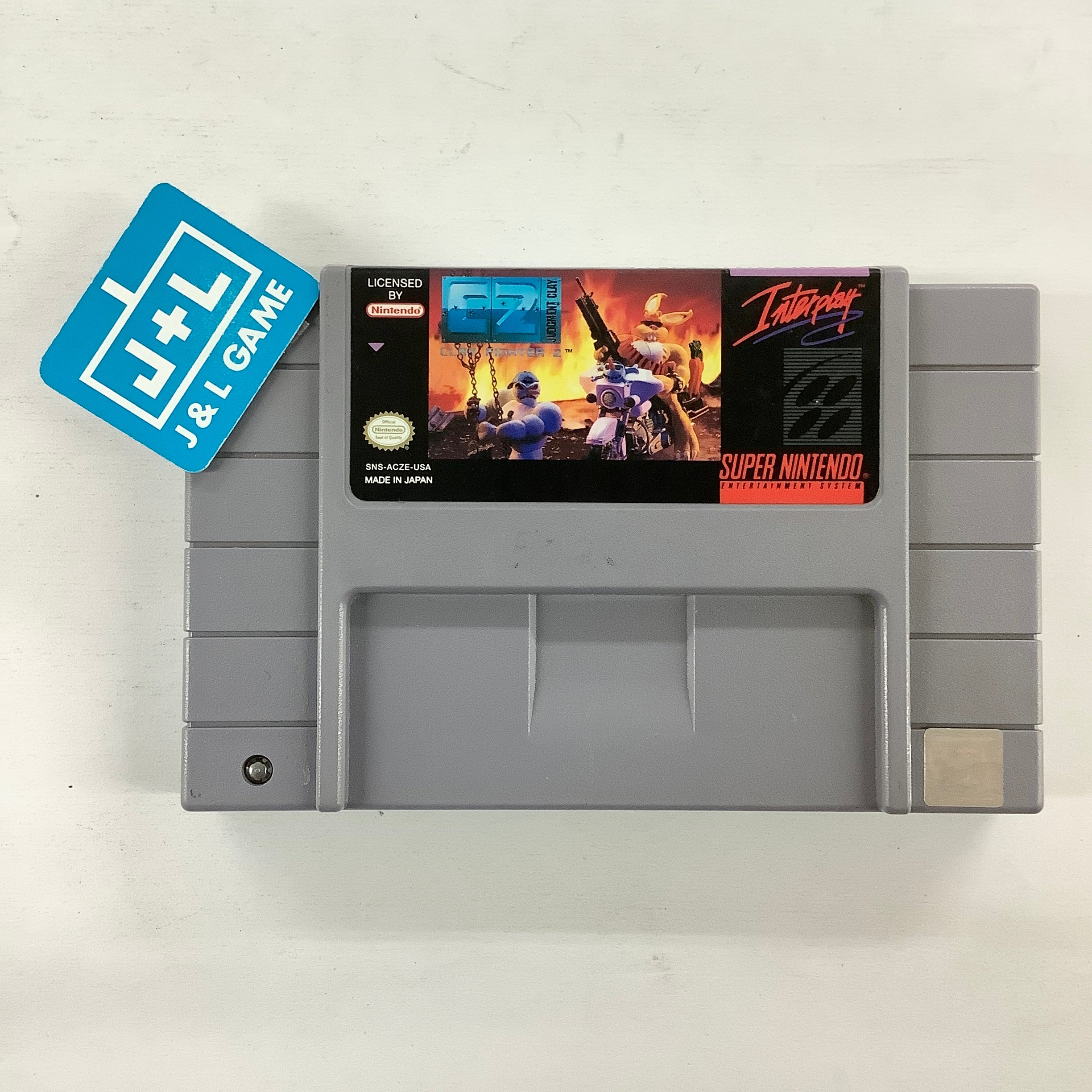 C2 Clay Fighter 2: Judgment Clay (SNES) Super Nintendo [Pre