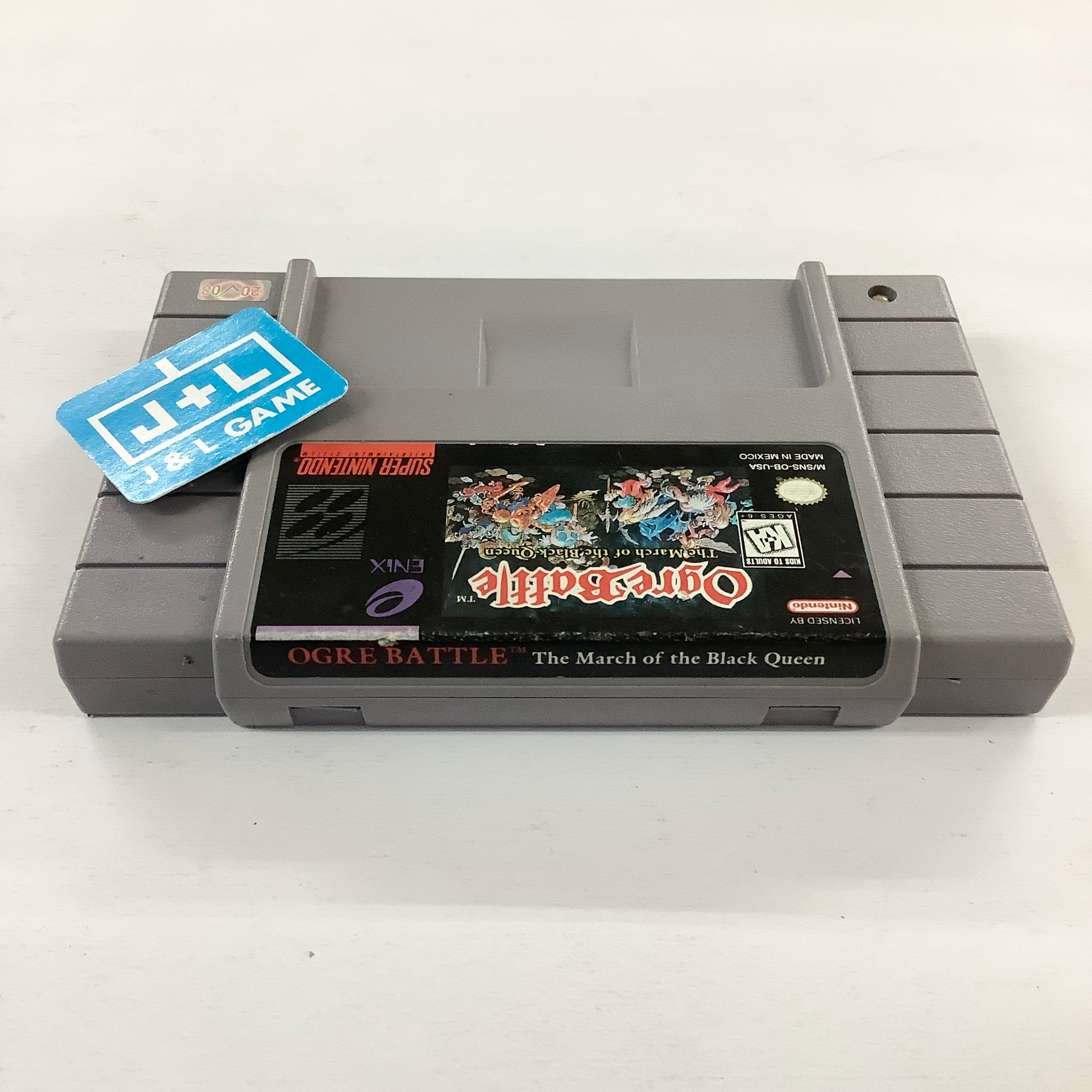 Ogre Battle: The March of the Black Queen - (SNES) Super Nintendo [Pre-Owned] Video Games Enix America, Inc.   