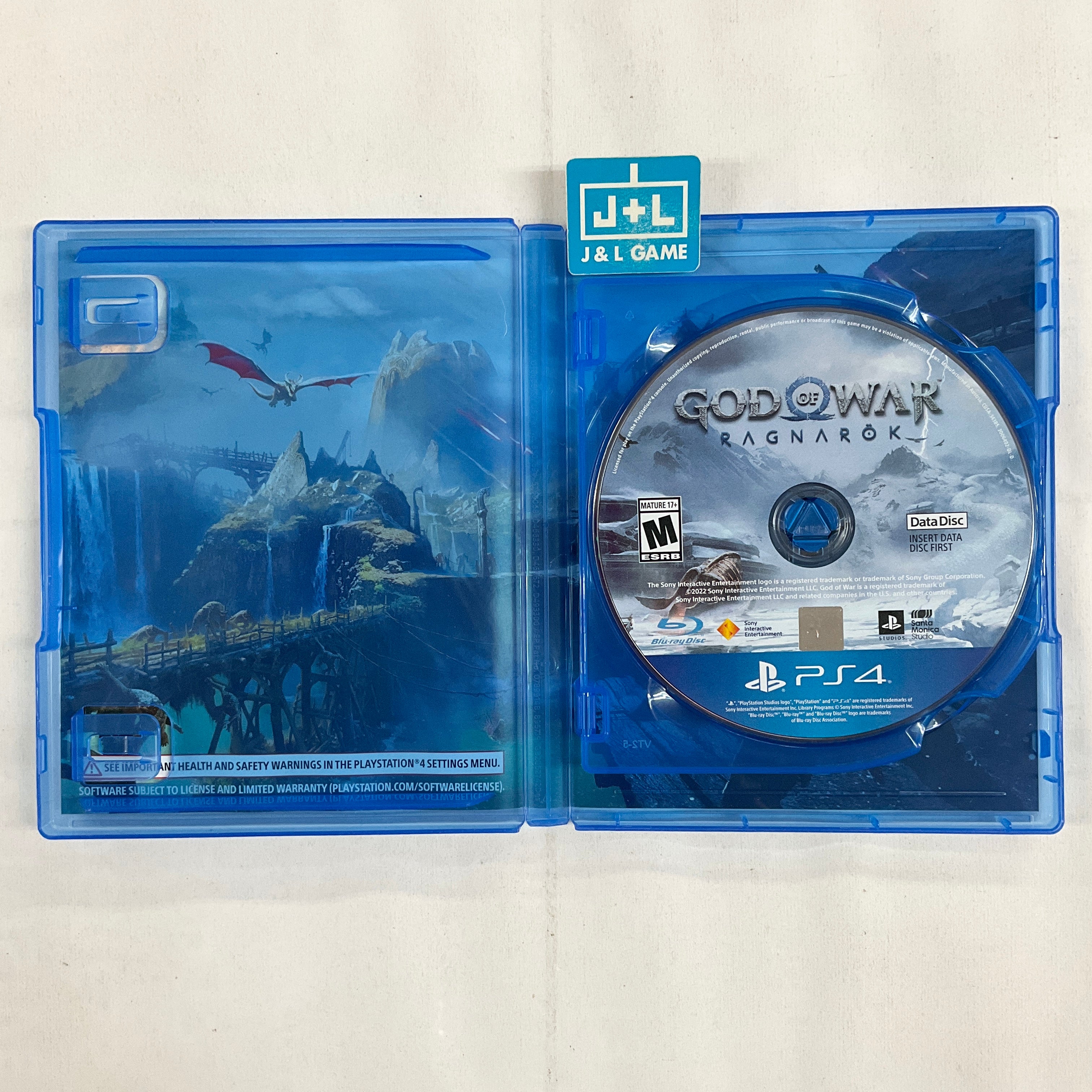 God of War Ragnarök (Launch Edition) - (PS4) PlayStation 4 [Pre-Owned] Video Games PlayStation   