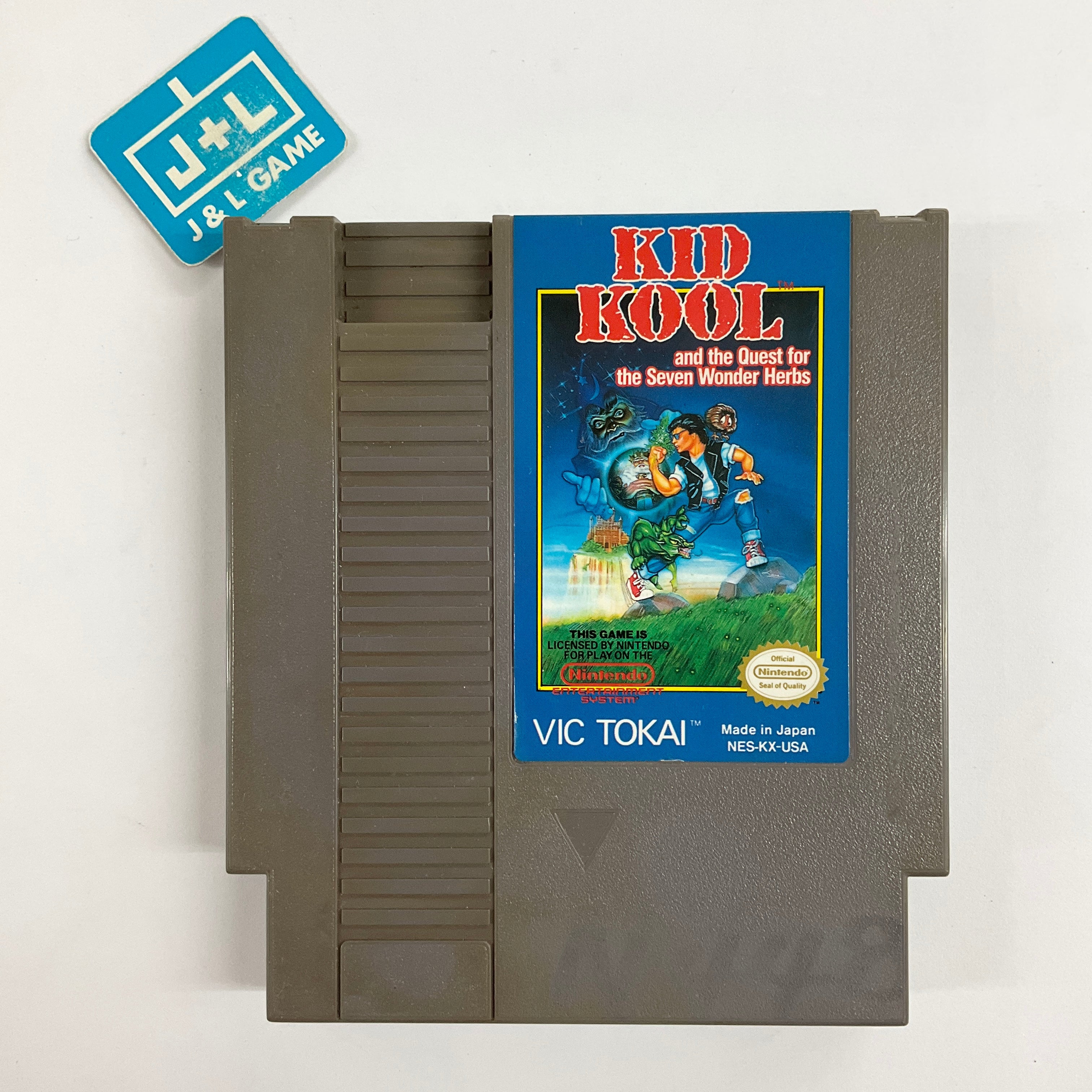 Kid Kool and the Quest for the Seven Wonder Herbs - (NES) Nintendo Entertainment System [Pre-Owned] Video Games Vic Tokai, Inc.   