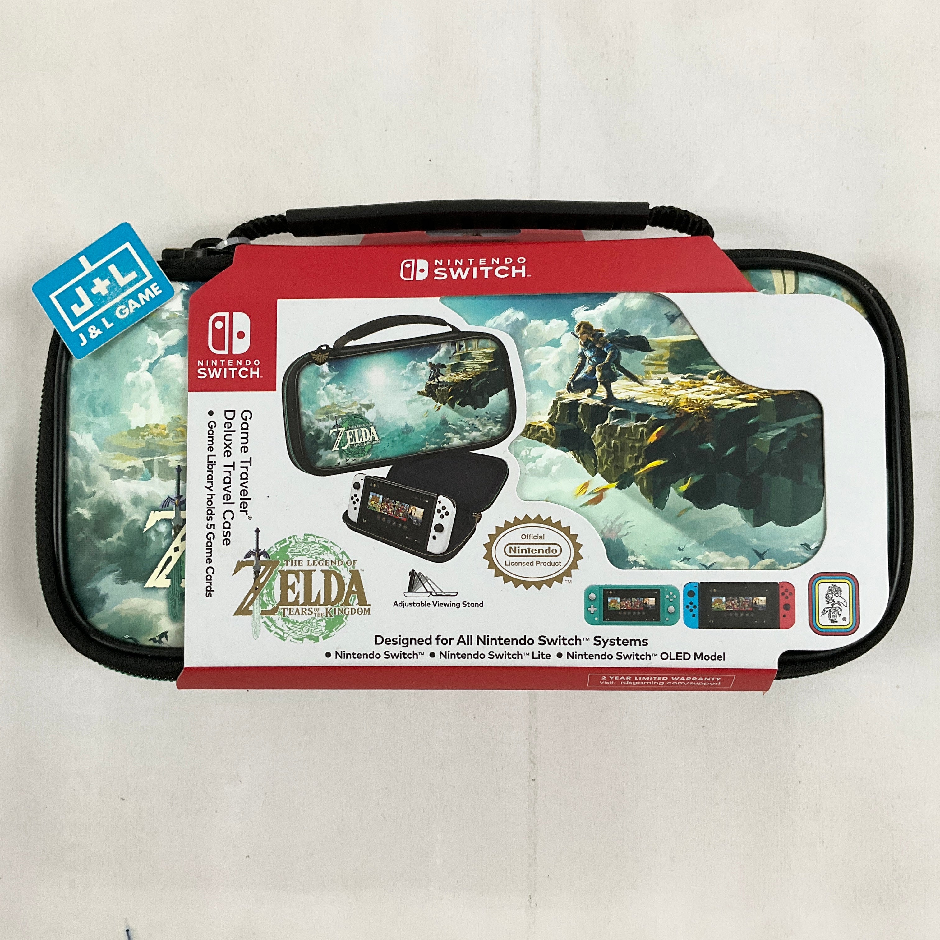 RDS Industries Deluxe Travel Case (The Legend of Zelda: Tears of the Kingdom) - (NSW) Nintendo Switch Accessories RDS Industries