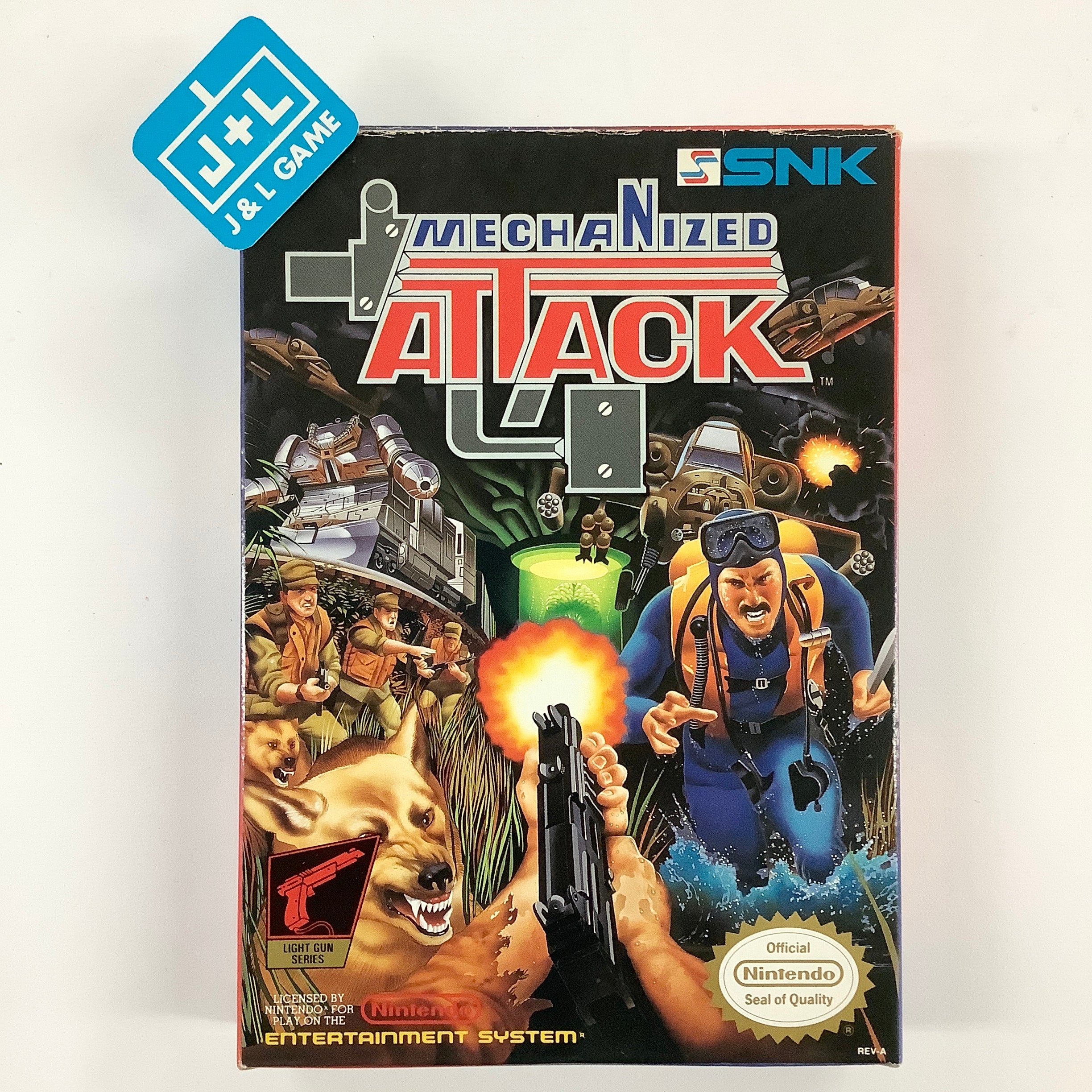 Mechanized Attack - (NES) Nintendo Entertainment System [Pre
