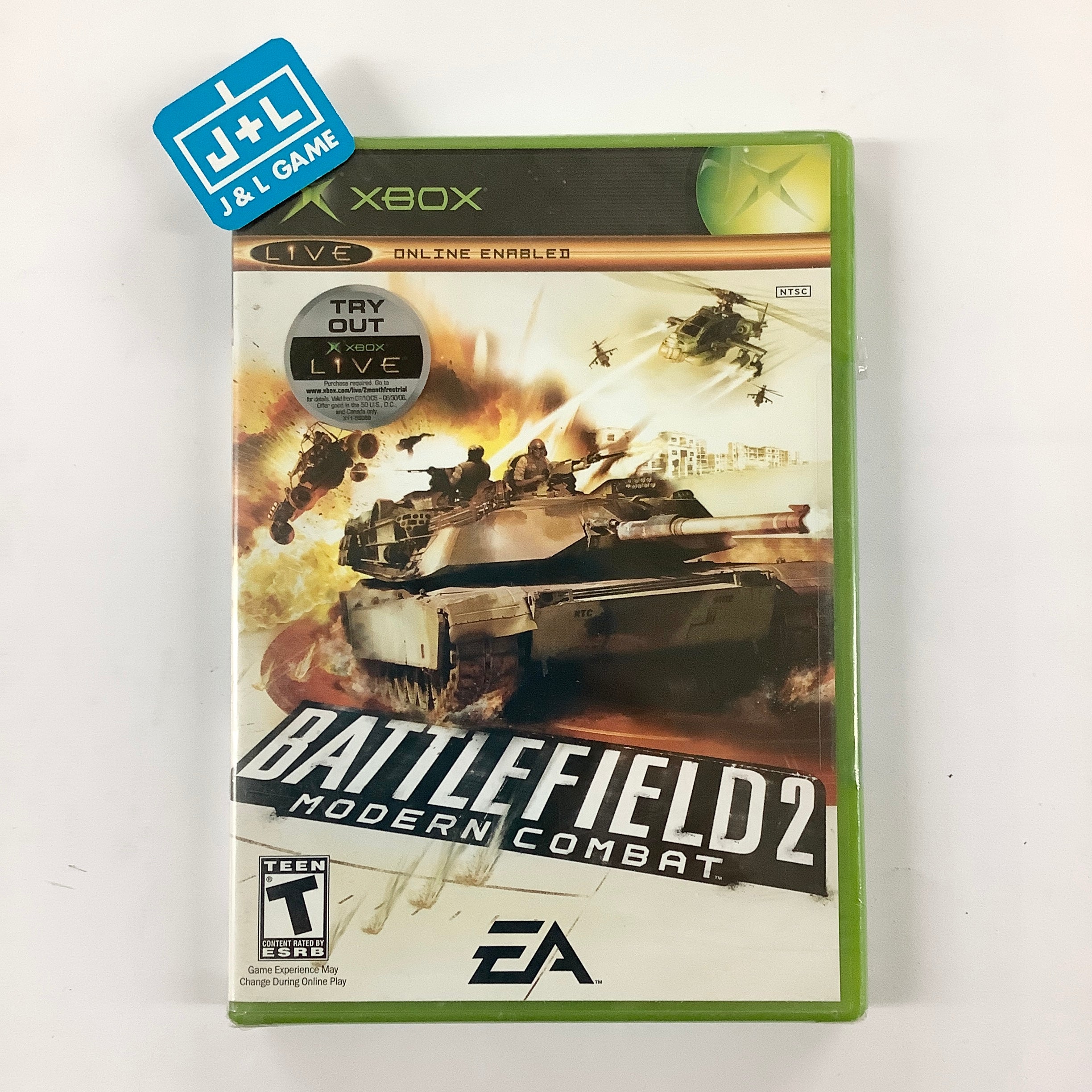Battlefield 2: Modern Combat - (XB) Xbox Video Games EA Games