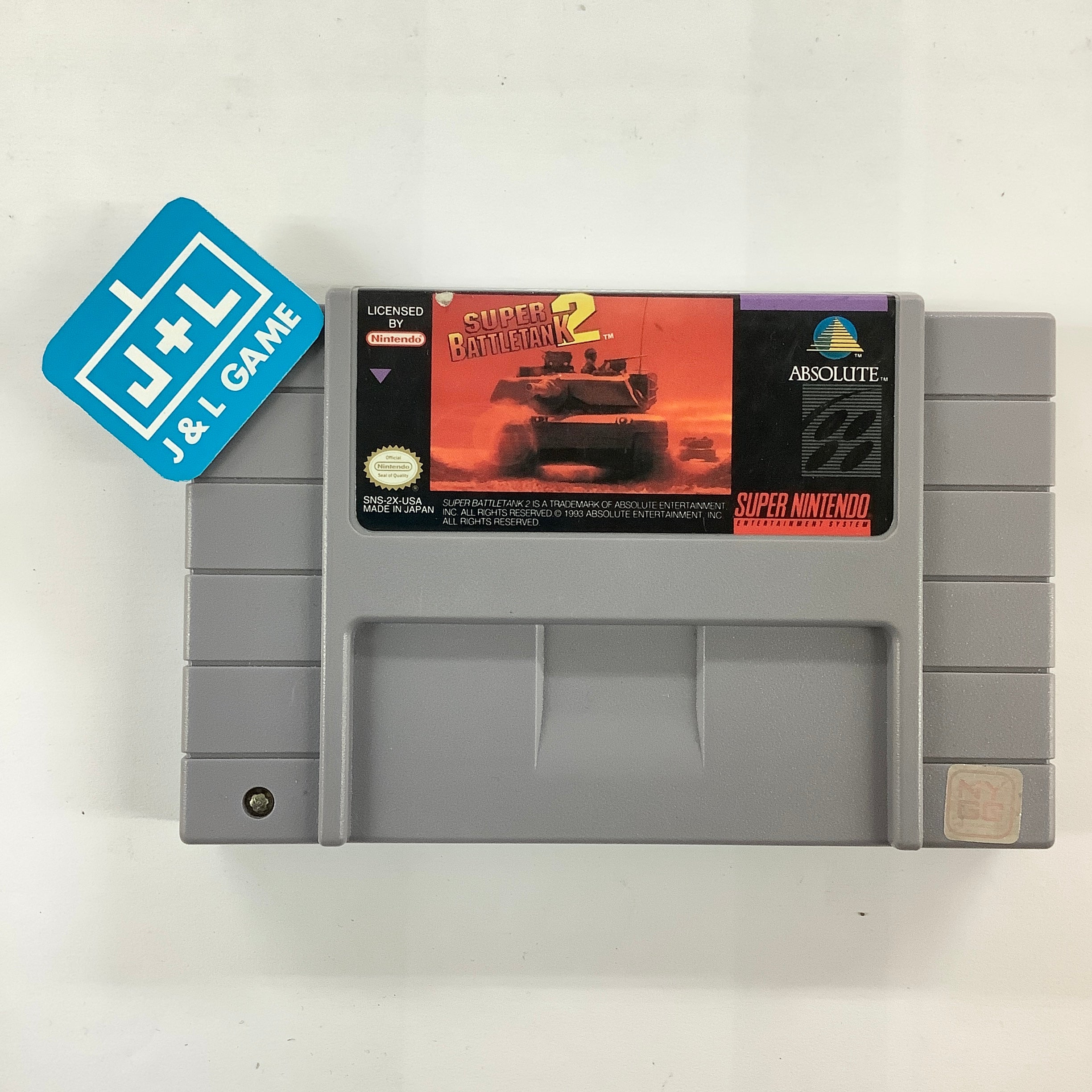 Super Battletank 2 - (SNES) Super Nintendo [Pre-Owned] Video Games Absolute Entertainment   