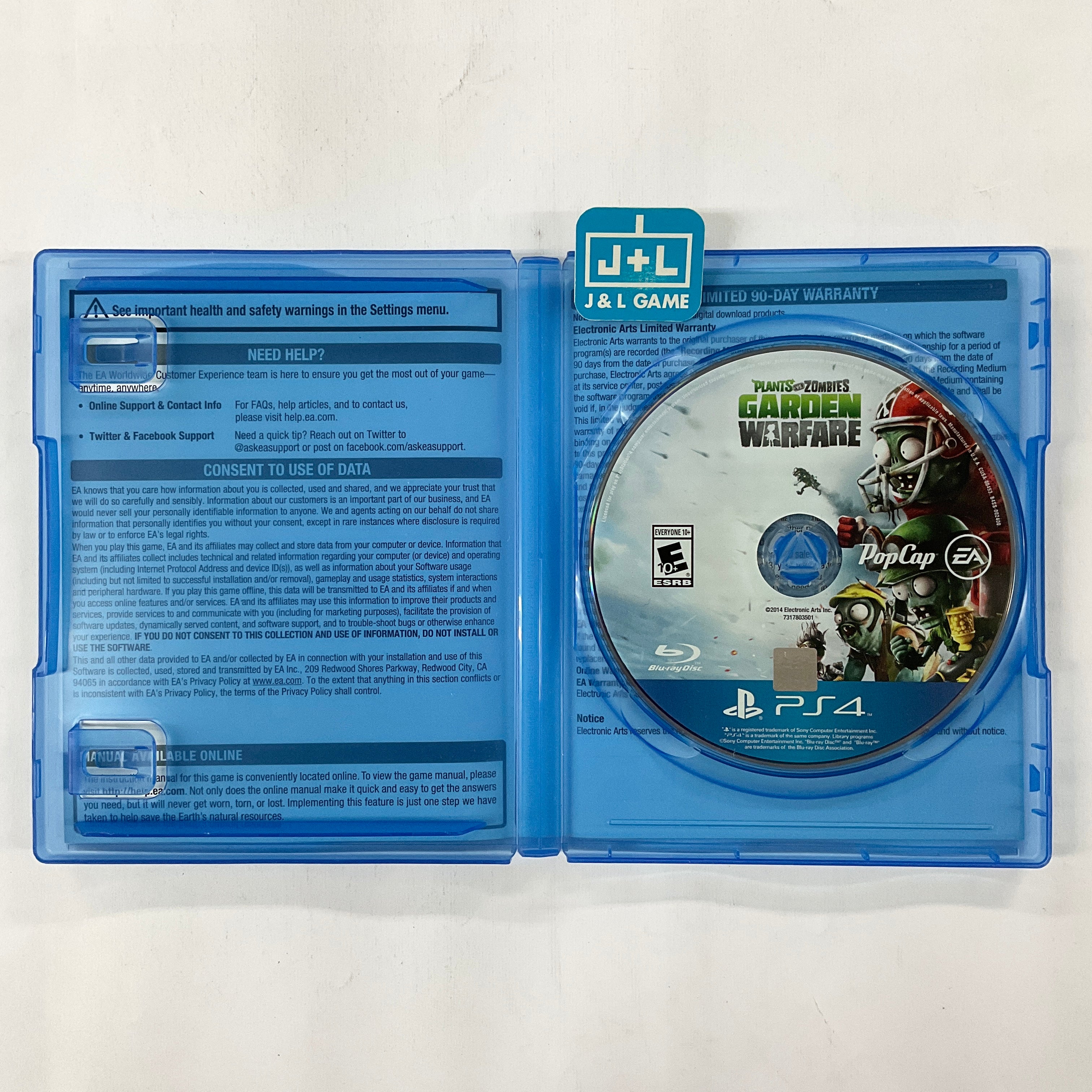 Plants vs Zombies: Garden Warfare - (PS4) PlayStation 4 [Pre-Owned] Video Games Electronic Arts   