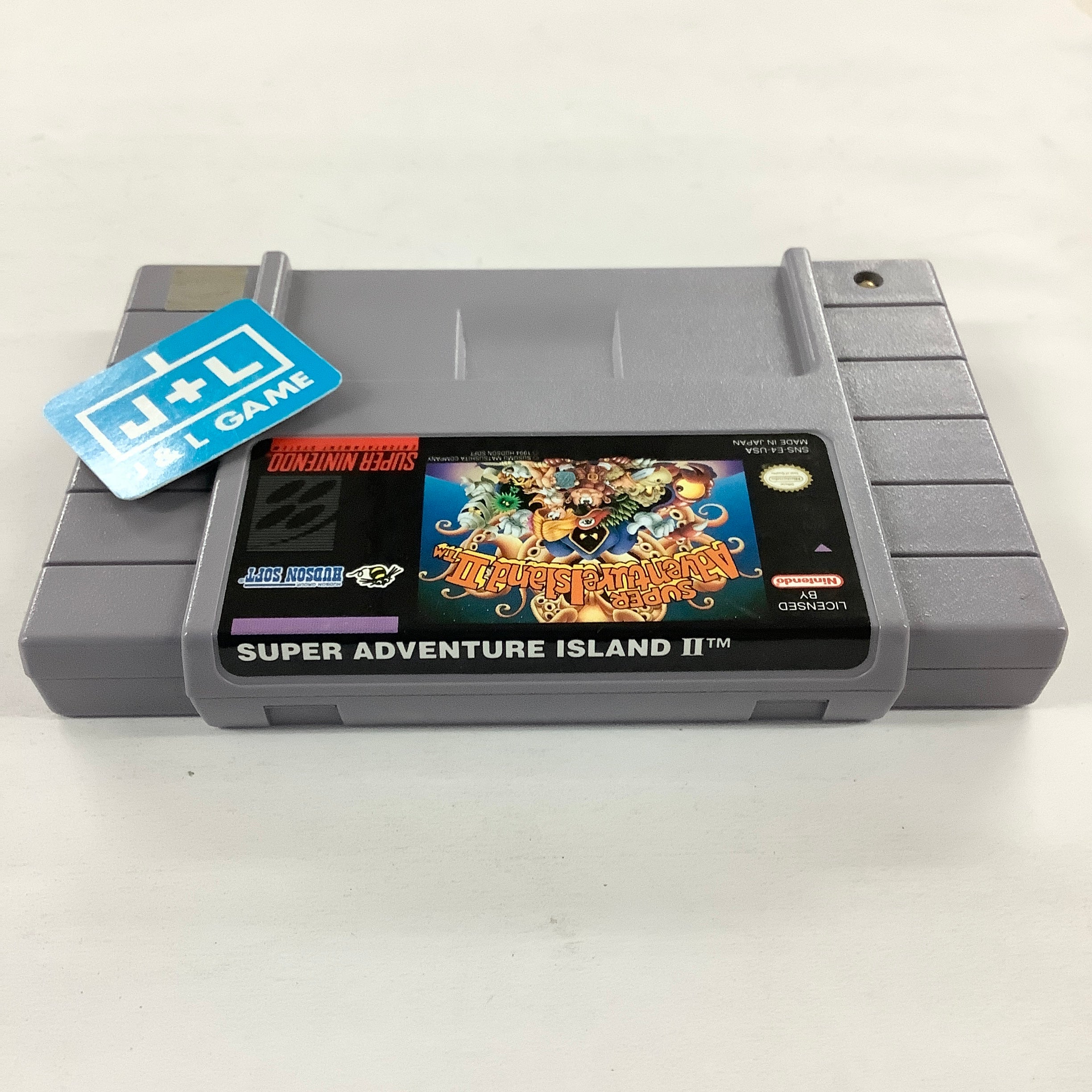 Super Adventure Island II - (SNES) Super Nintendo [Pre-Owned] Video Games Hudson   