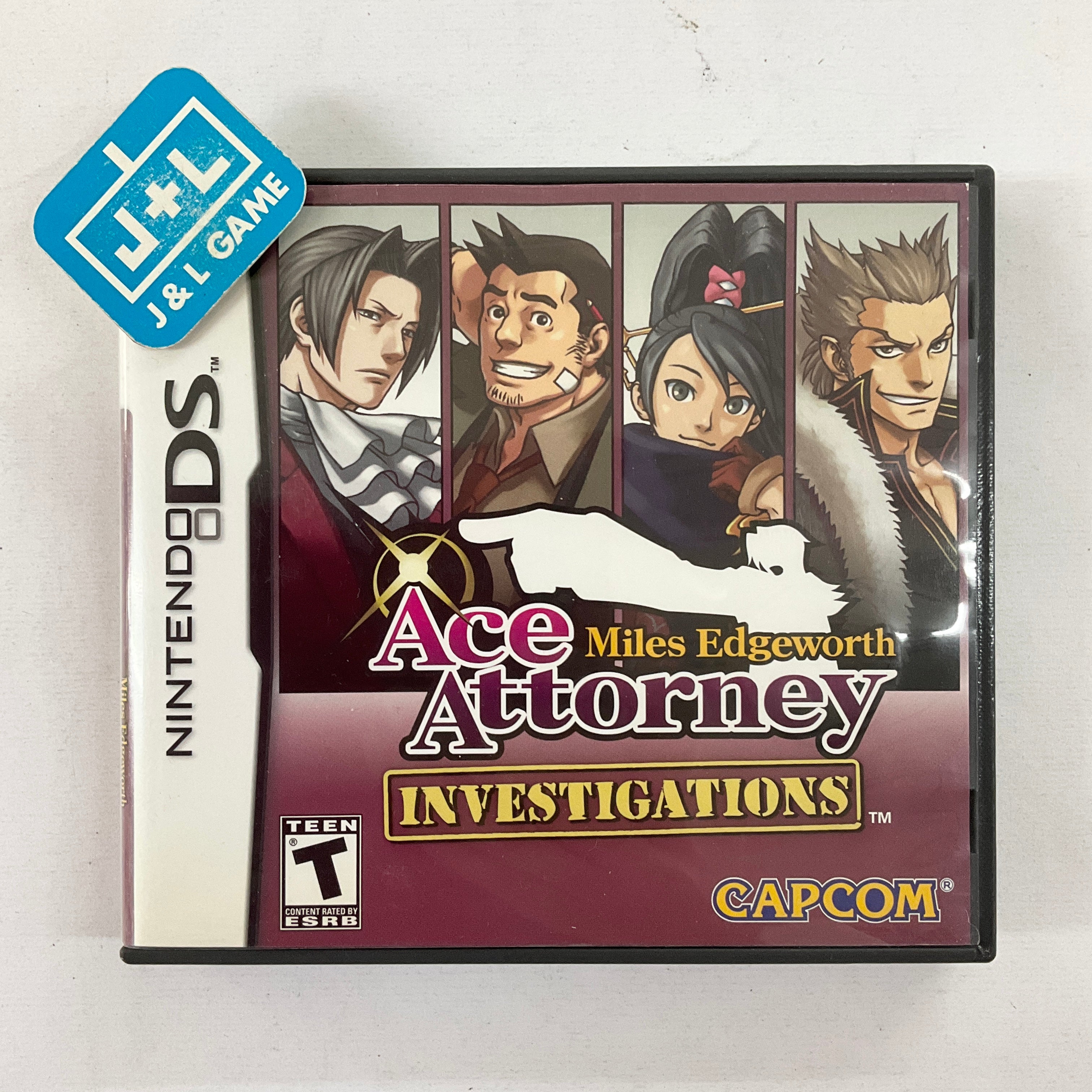 Ace Attorney Investigations: Miles Edgeworth - (NDS) Nintendo DS [Pre-Owned]