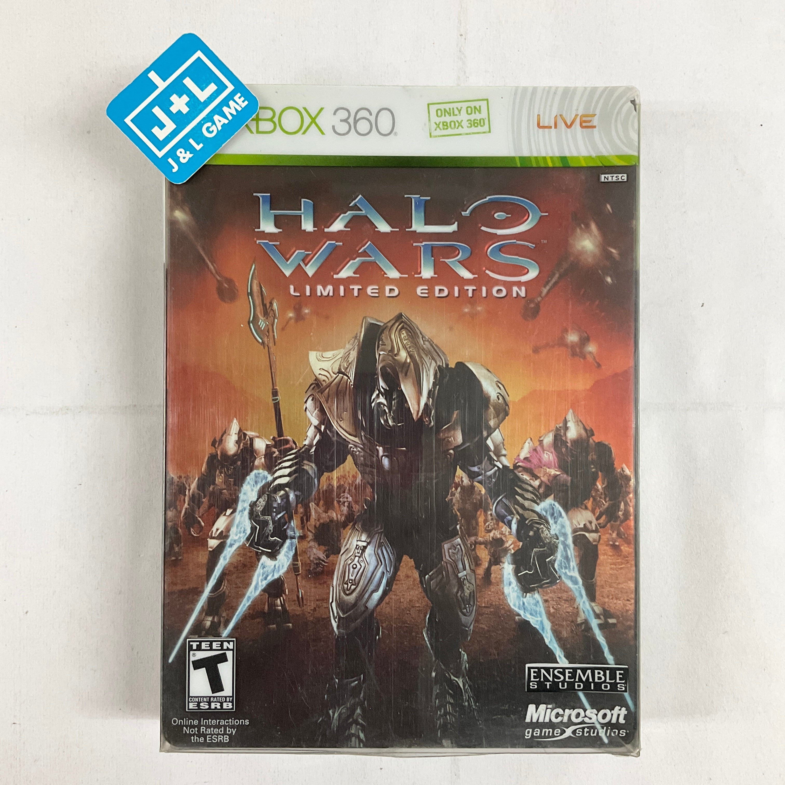 Halo Wars Steelbook Complet XBOX 360, édition FR Très Bon état
