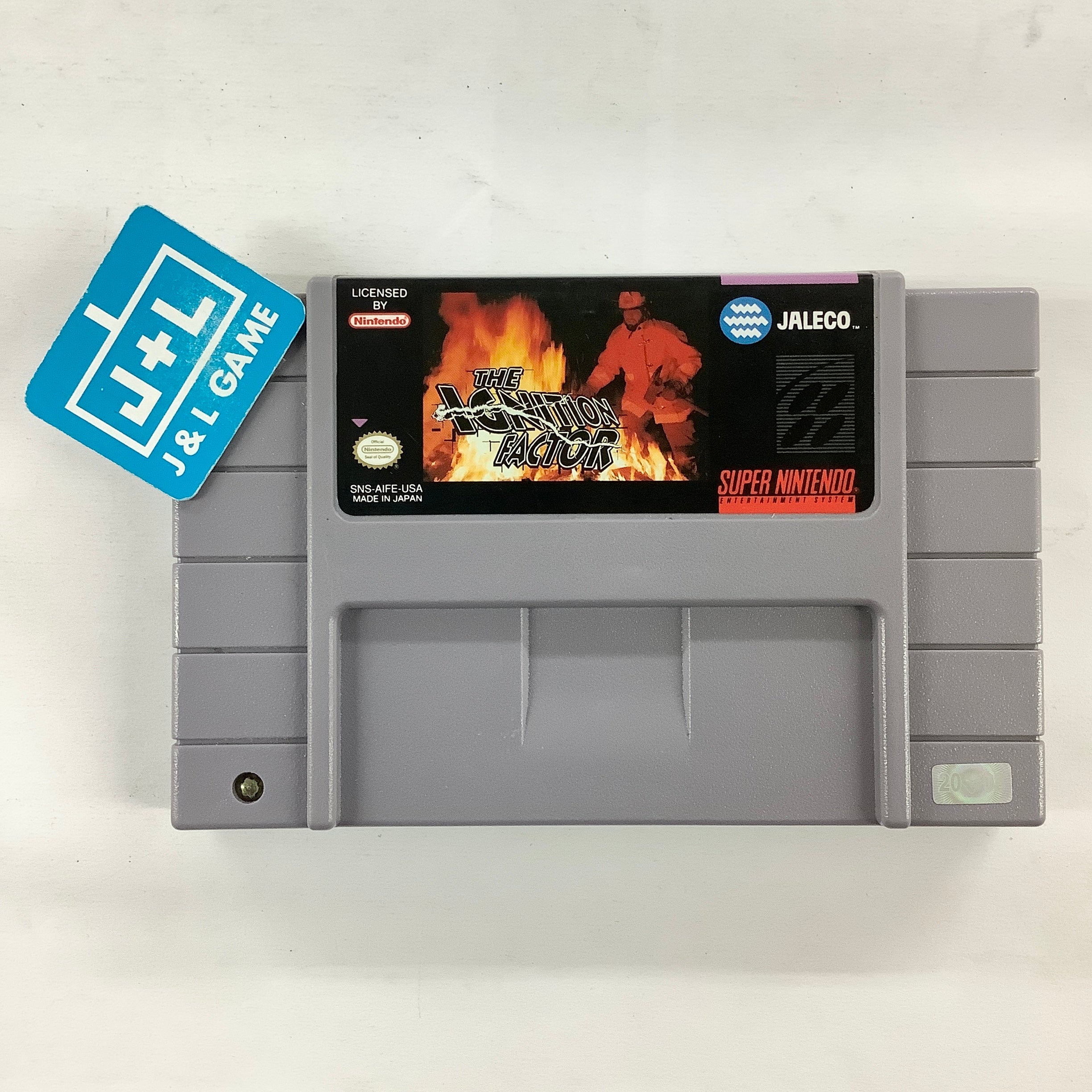 The Ignition Factor (SNES) Super Nintendo [PreOwned] J&L Game