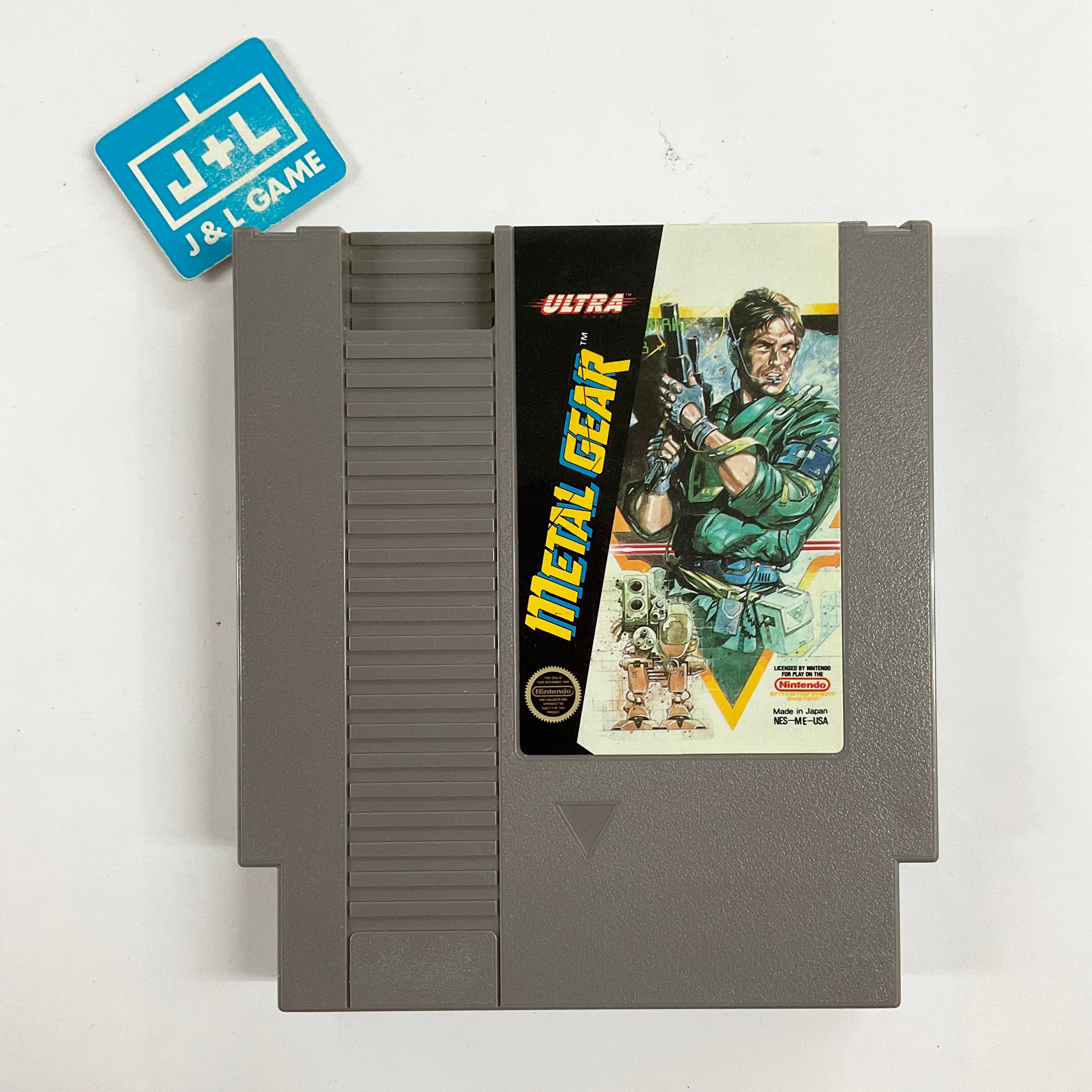 Metal Gear (NES) Nintendo Entertainment System [Pre-Owned] J&L - Main Image
