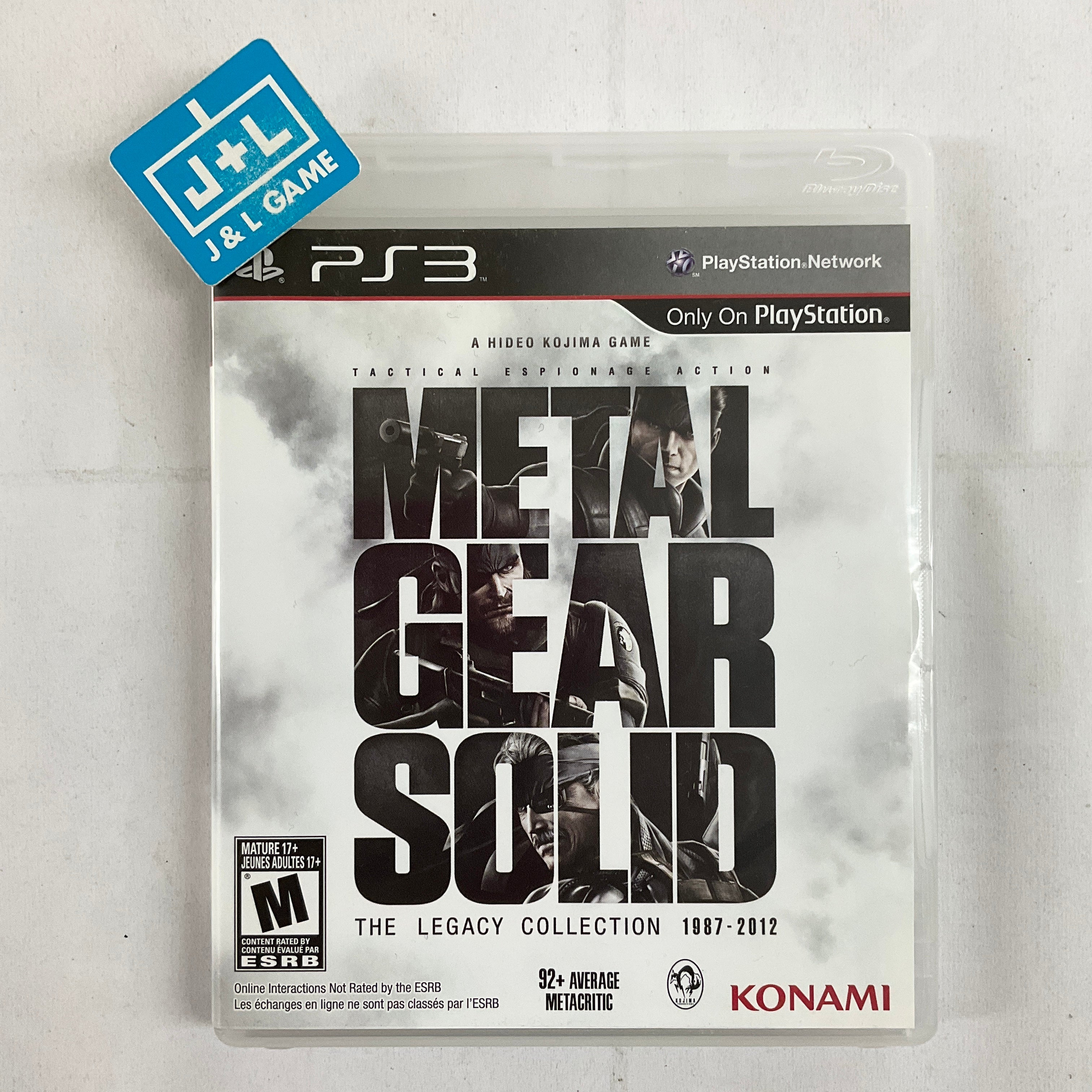 Metal Gear Solid: The Legacy Collection - (PS3) PlayStation 3 [Pre-Owned] Video Games Konami   