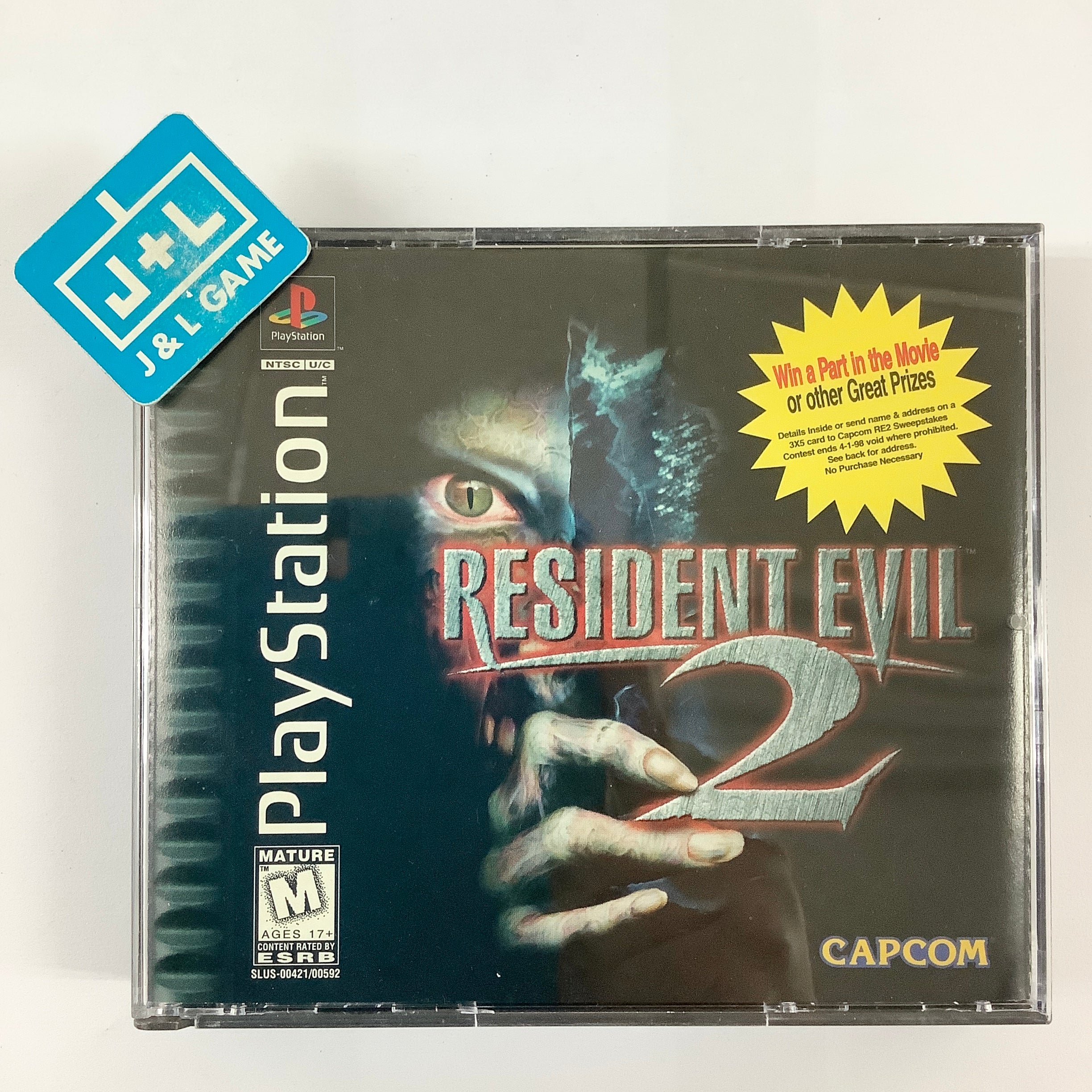 Resident Evil 2 - (PS1) PlayStation 1 [Pre-Owned] Video Games Capcom   