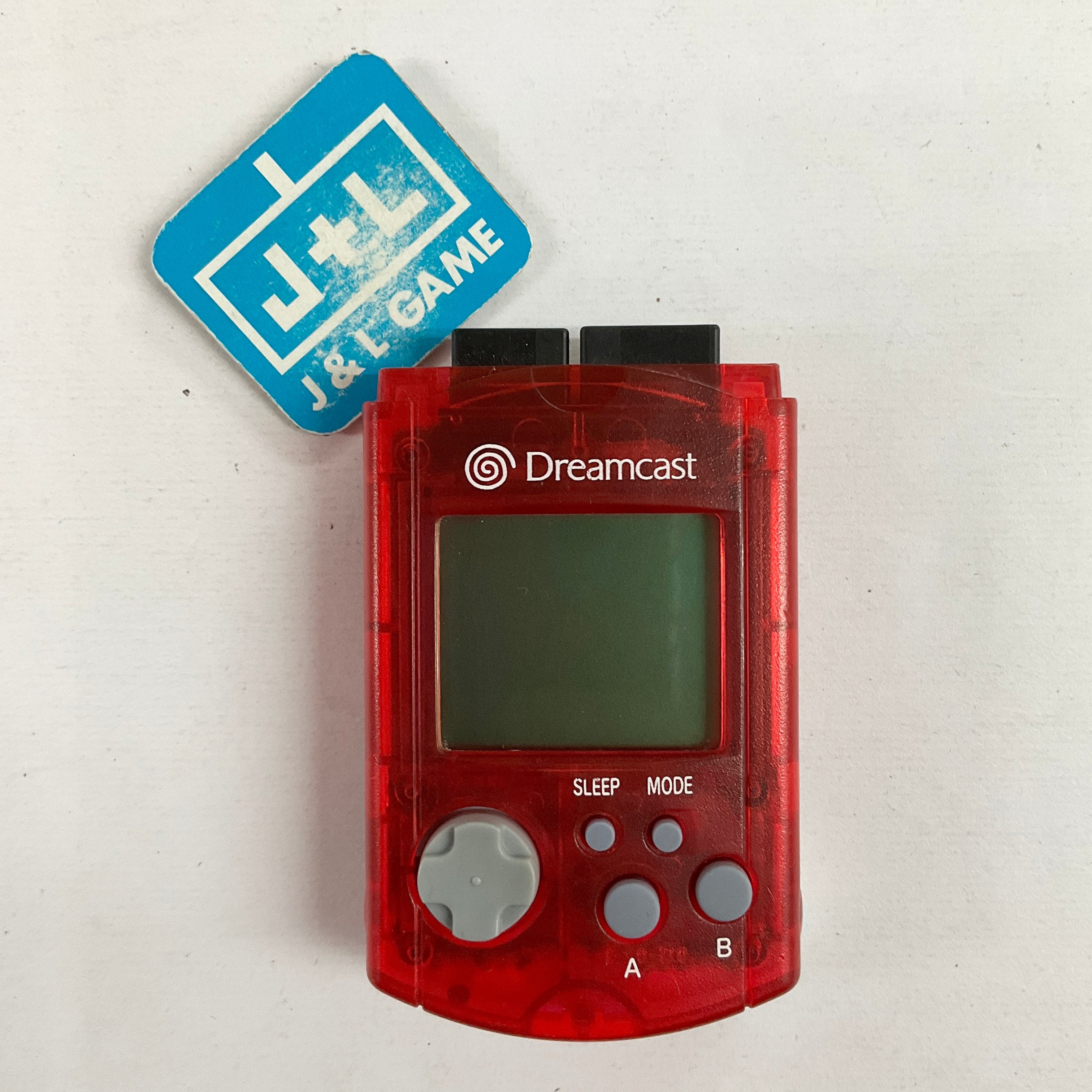 Sega Dreamcast Visual Memory Unit VMU (Red) - (DC) Sega Dreamcast