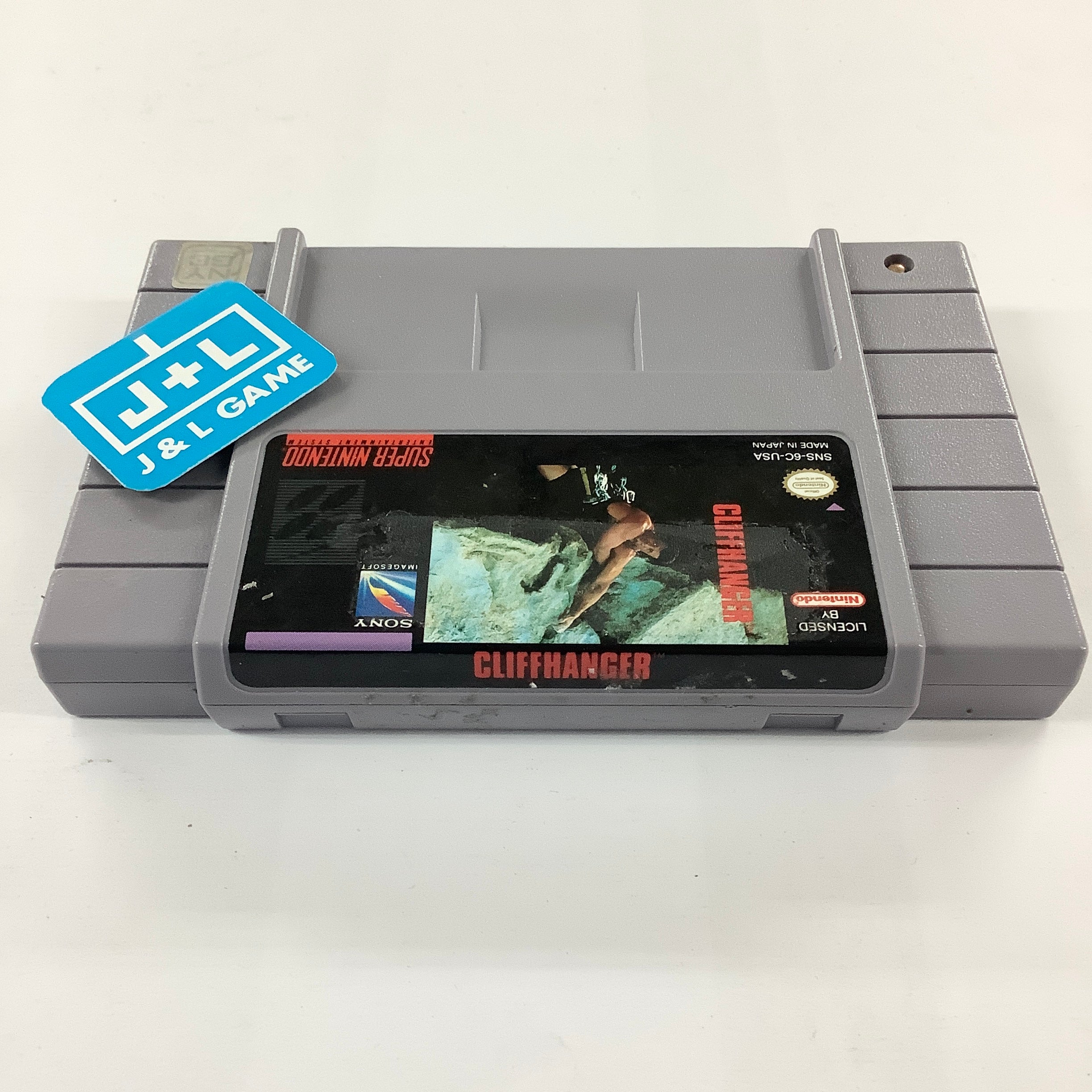 Cliffhanger - (SNES) Super Nintendo [Pre-Owned] Video Games Sony Imagesoft   
