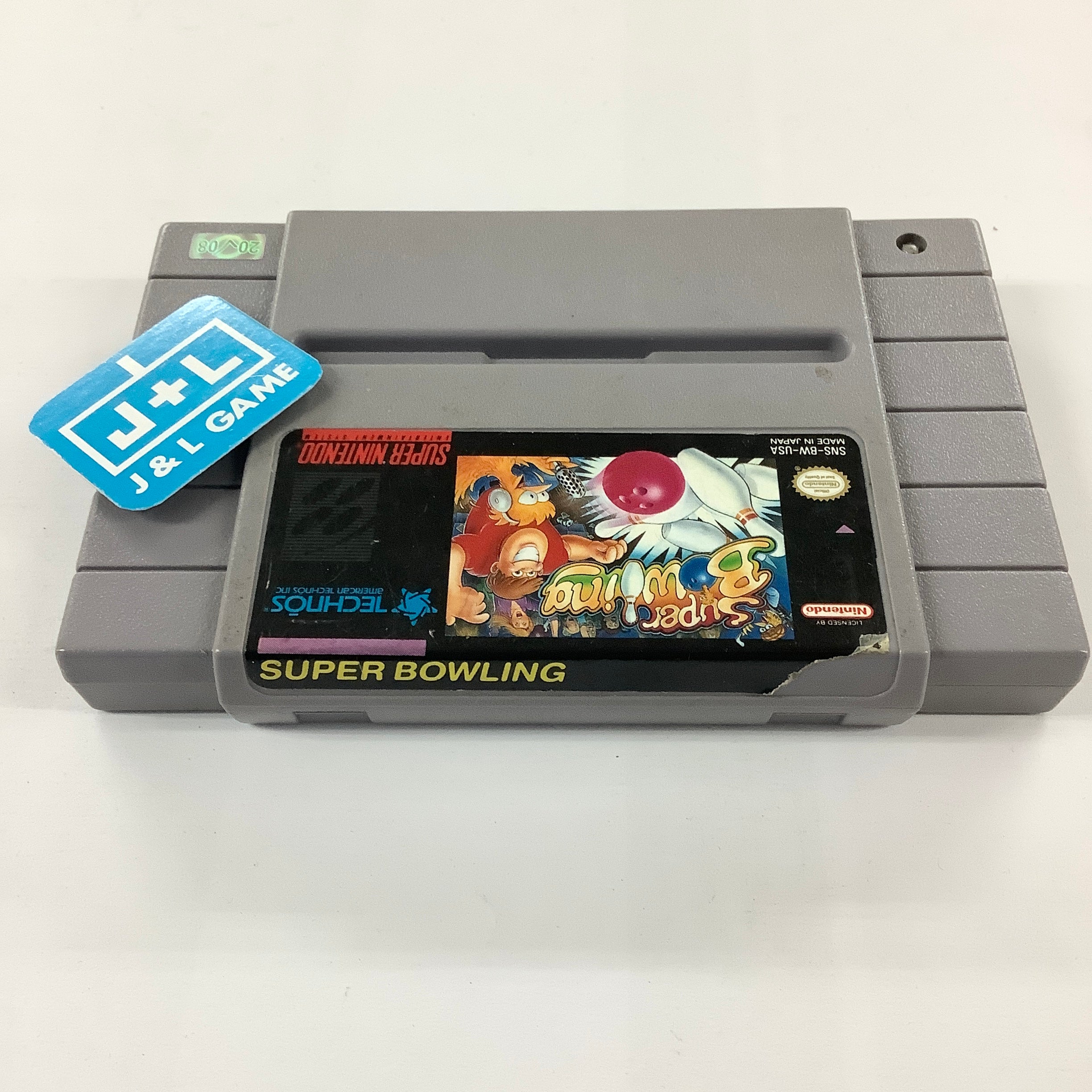 Super Bowling - (SNES) Super Nintendo [Pre-Owned] Video Games Technos   
