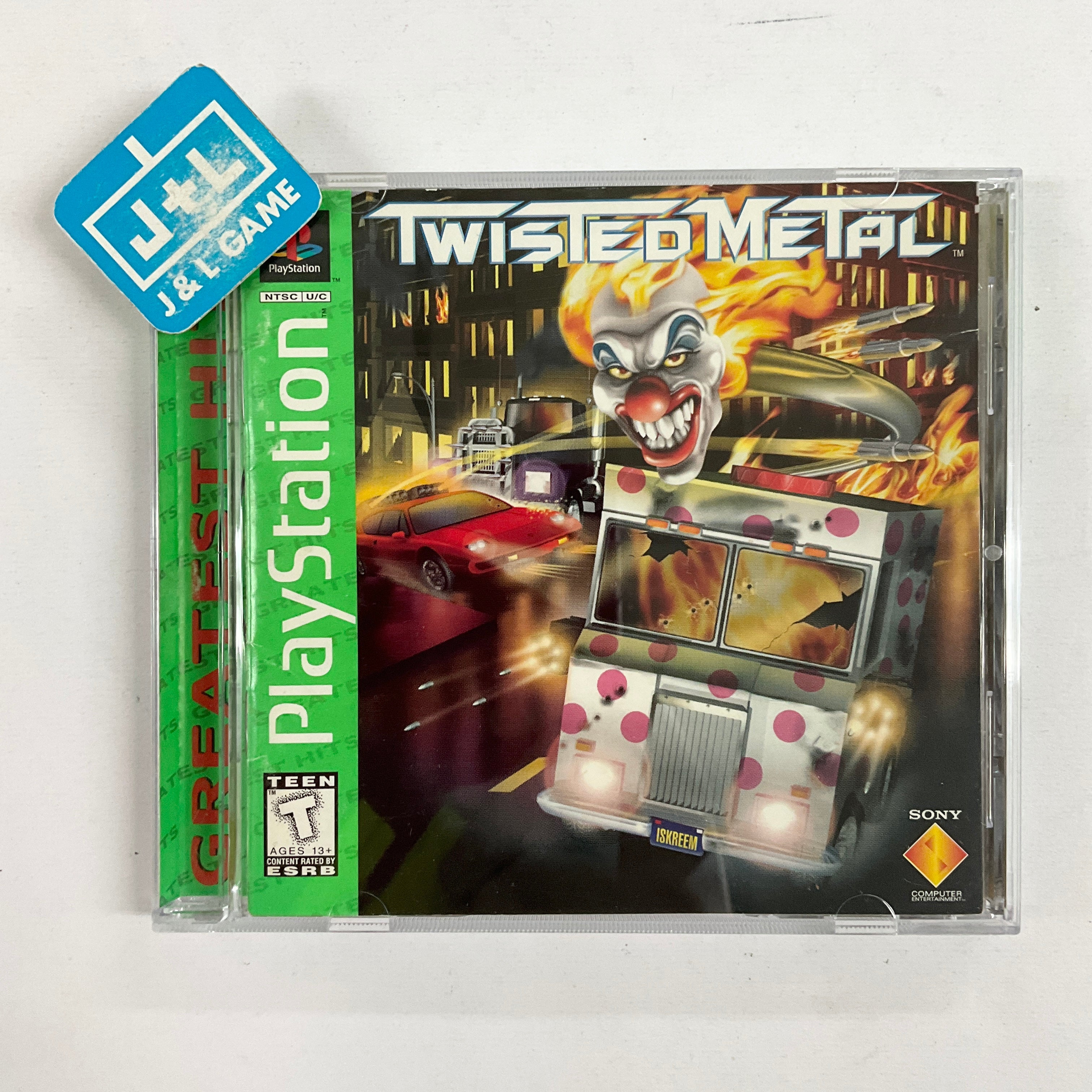 Twisted Metal (Greatest Hits) - (PS1) Playstation 1 [Pre-Owned] Video Games Sony   