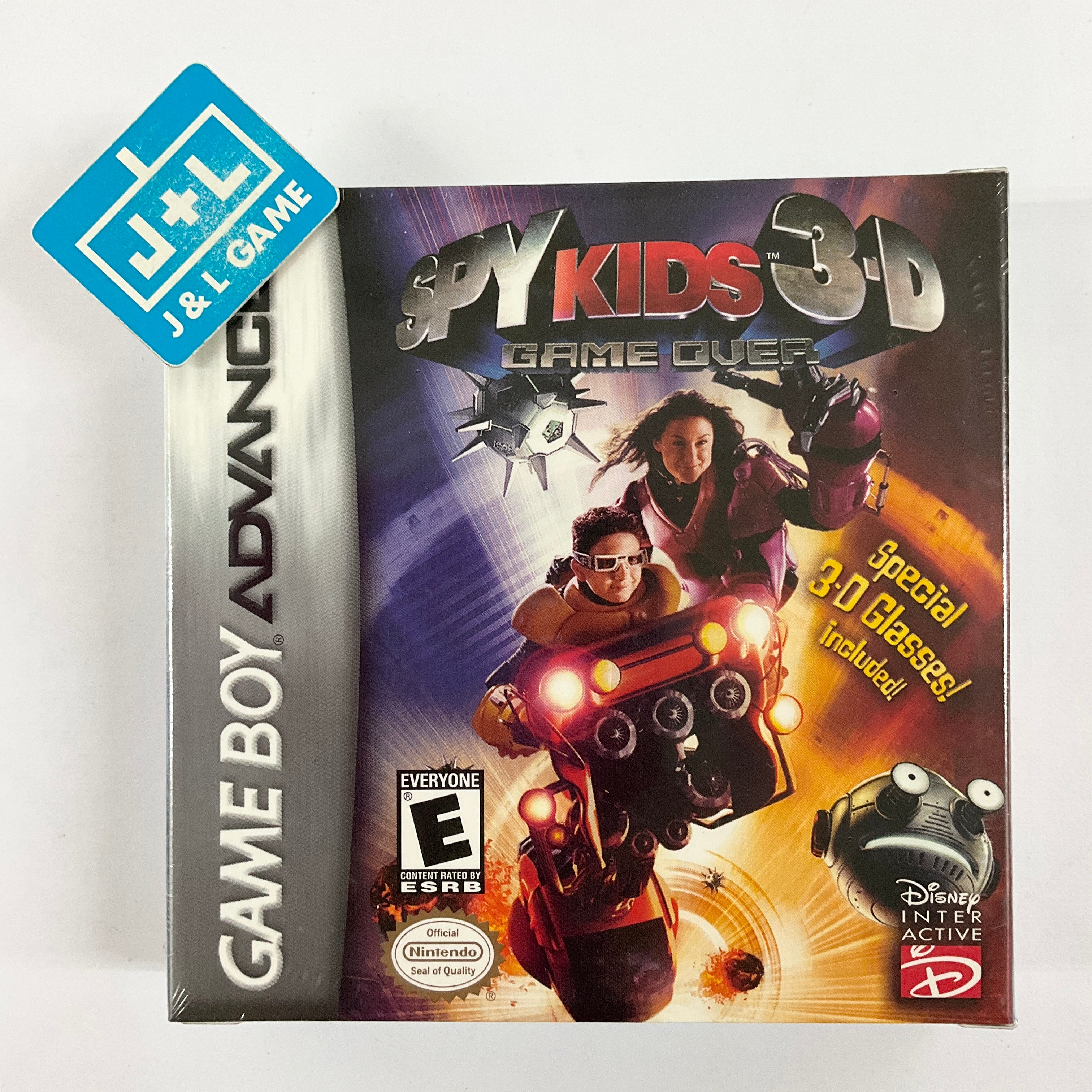 Gba 3d Spy Kids 3-D: Game Over (GBA) Game Boy Advance J&L