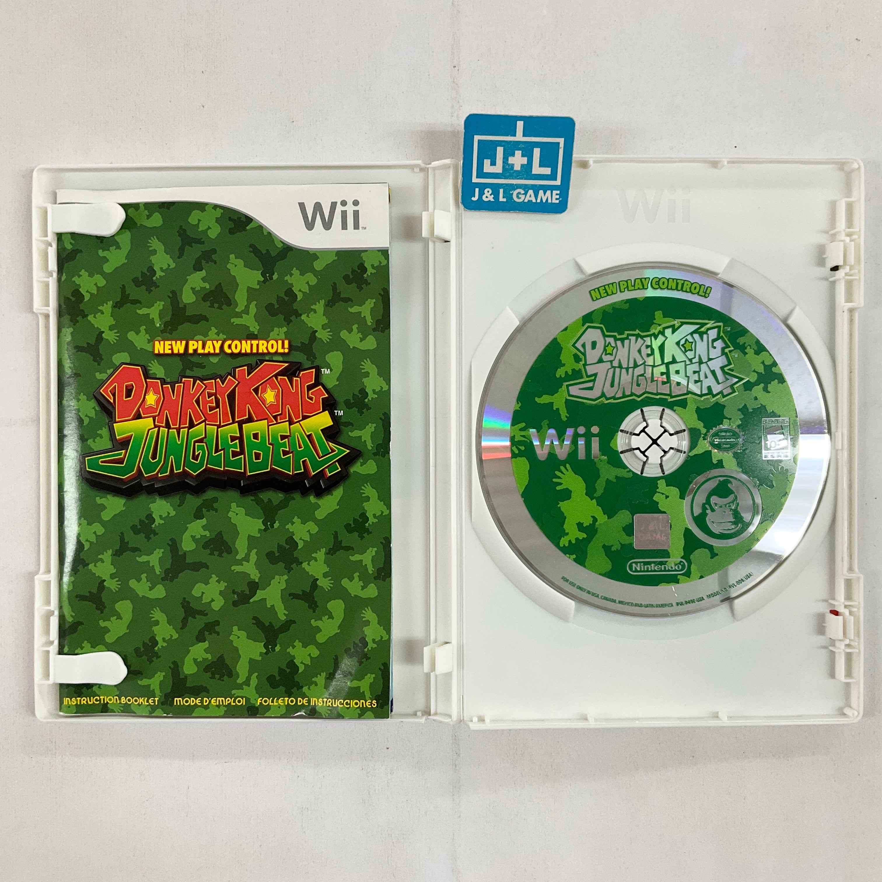 Donkey Kong: Jungle Beat - Nintendo Wii [Pre-Owned] Video Games Nintendo   