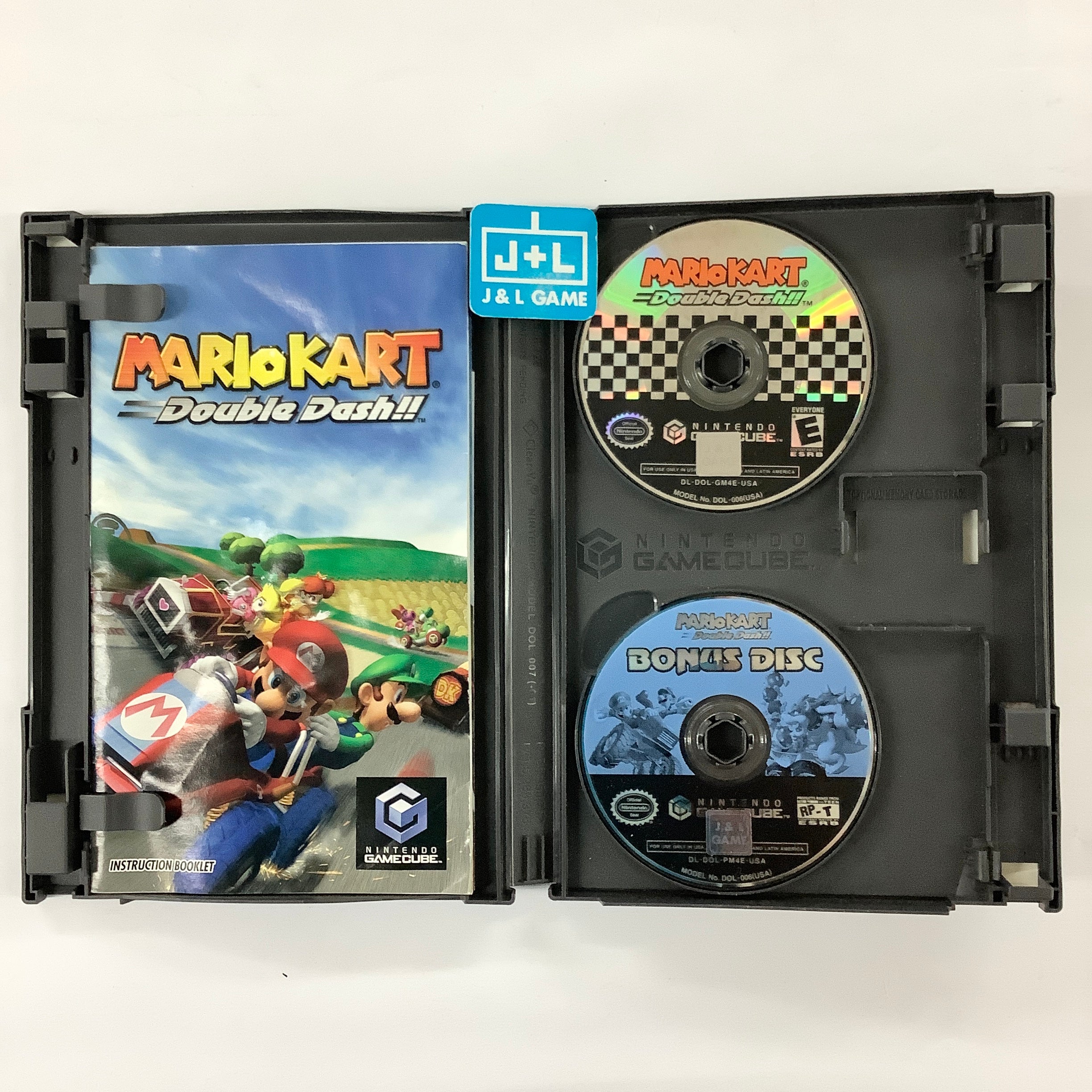 Mario Kart: Double Dash!! With Bonus Disc - (GC) GameCube [Pre-Owned] Video Games Nintendo   