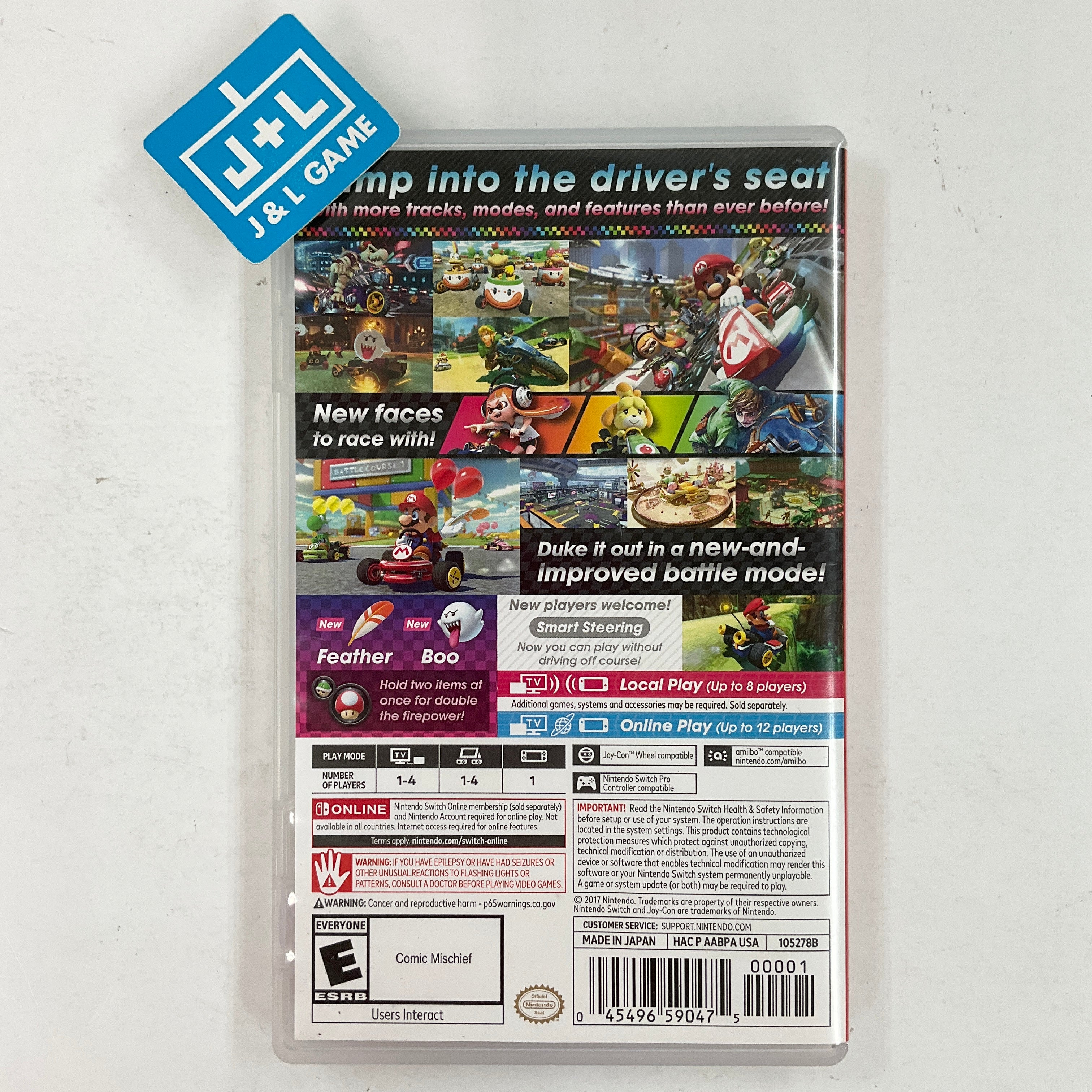 Mario Kart 8 Deluxe - (NSW) Nintendo Switch [Pre-Owned] Video Games Nintendo   