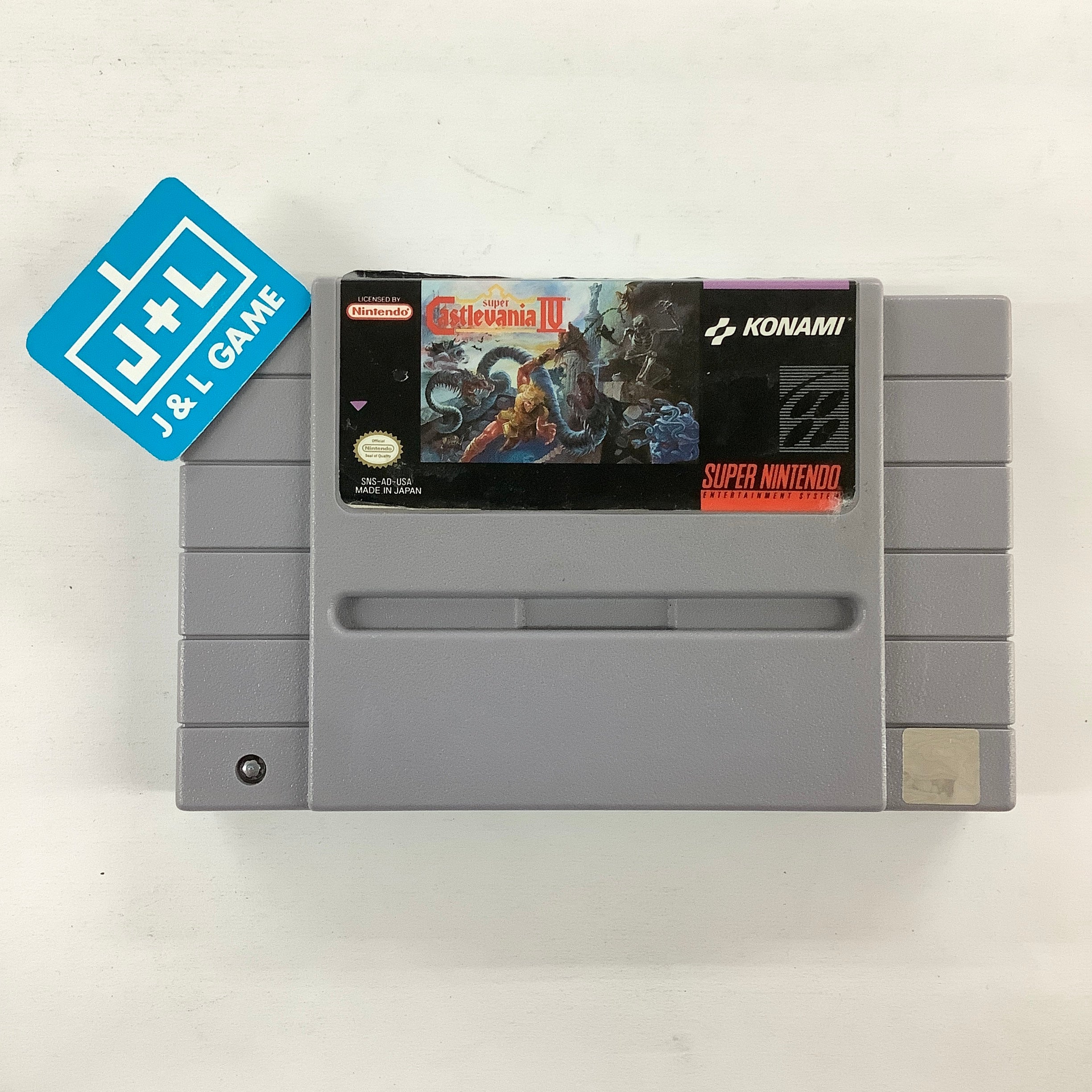 Super Castlevania IV (SNES) Super Nintendo [Pre-Owned] J&L Game