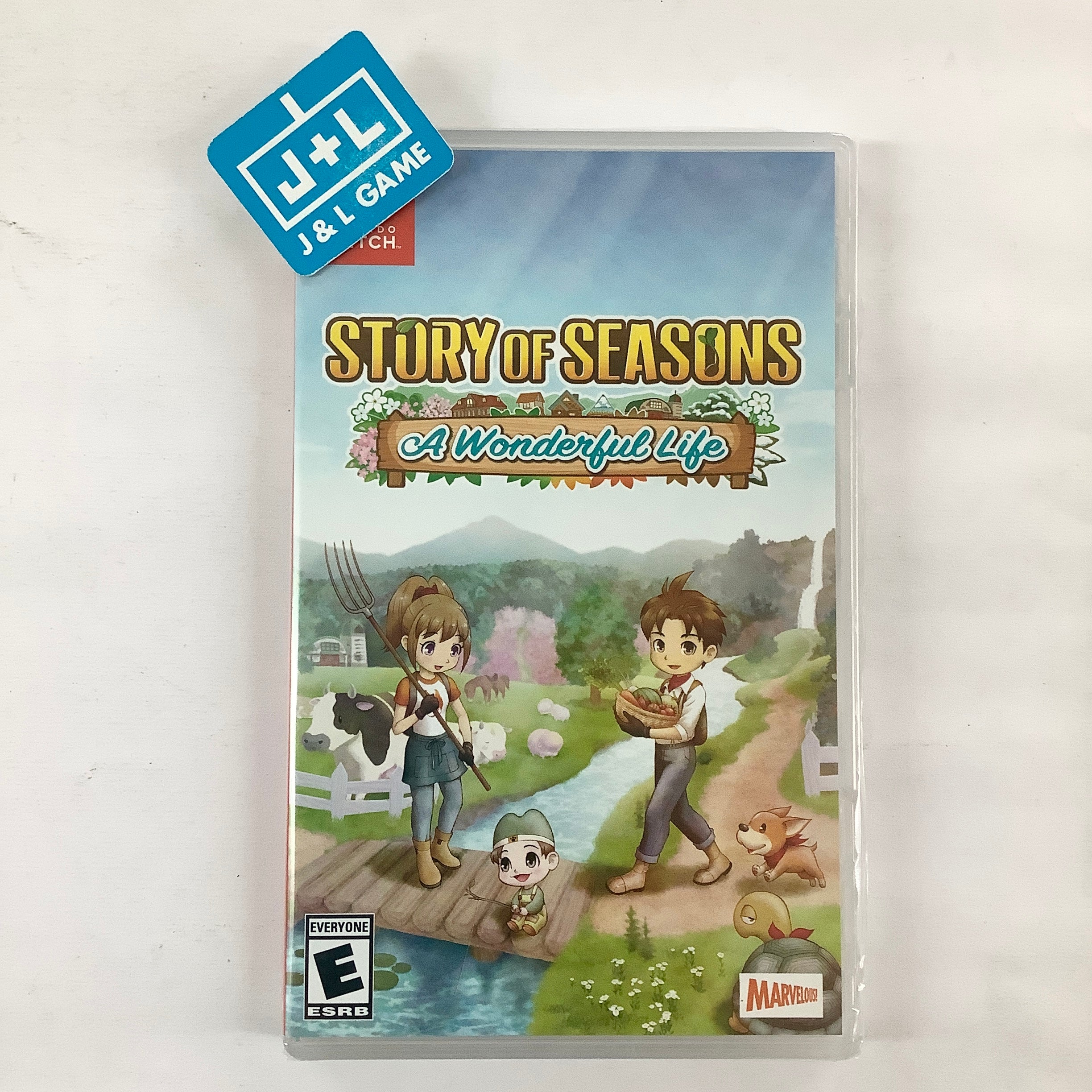 Story of Seasons: A Wonderful Life - (NSW) Nintendo Switch Video Games XSEED Games   