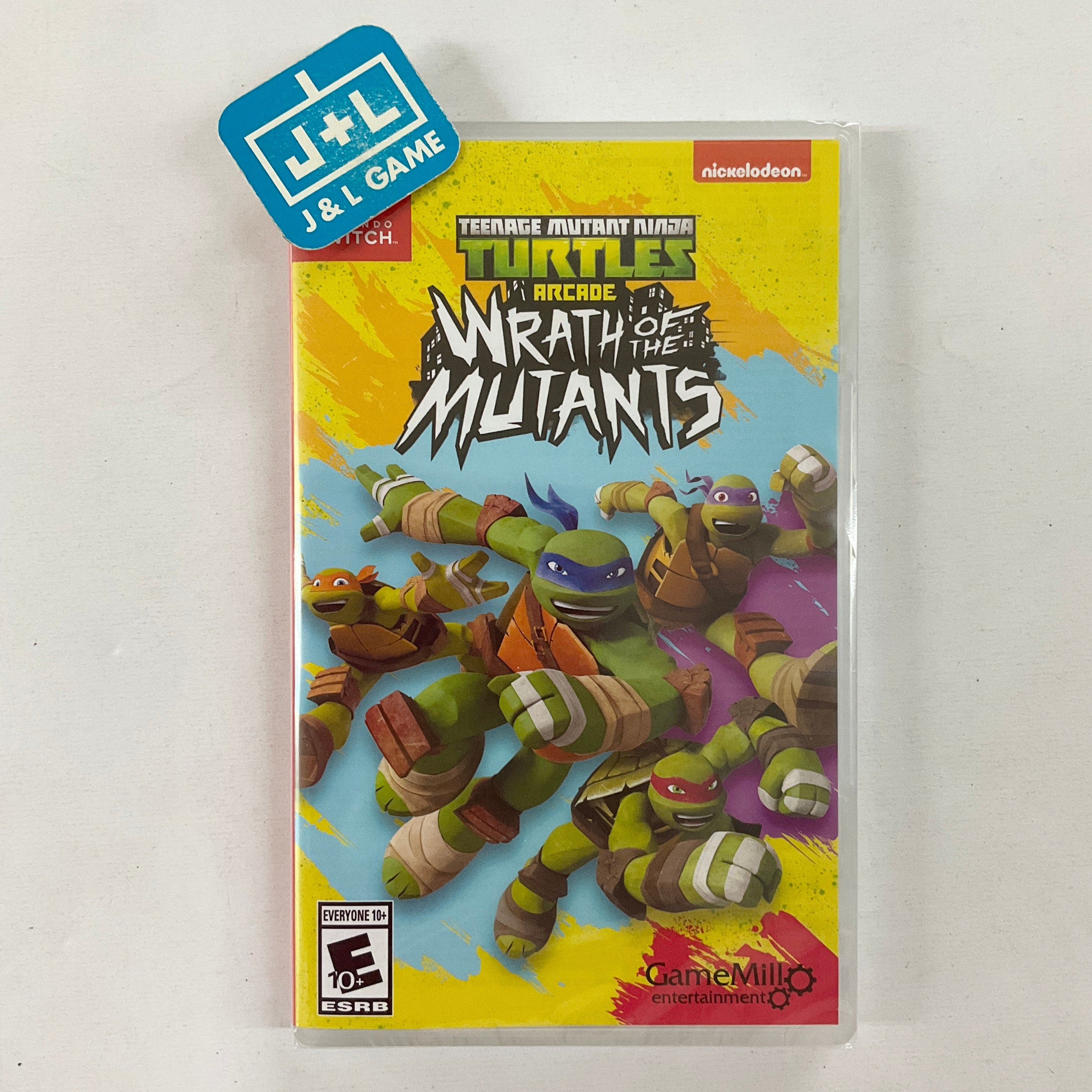 Teenage Mutant Ninja Turtles Arcade: Wrath of the Mutants - (NSW) Nintendo Switch Video Games Game Mill   