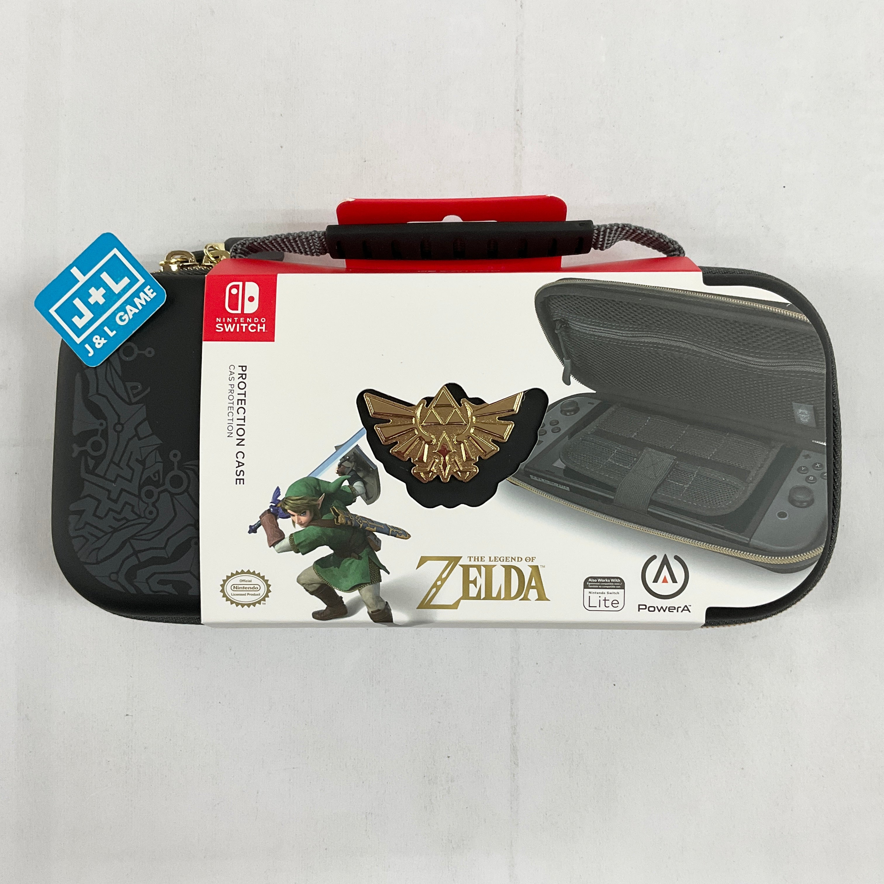 PowerA Protection Case (The Legend of Zelda Hylian Crest) - (NSW) Nintendo Switch Accessories PowerA