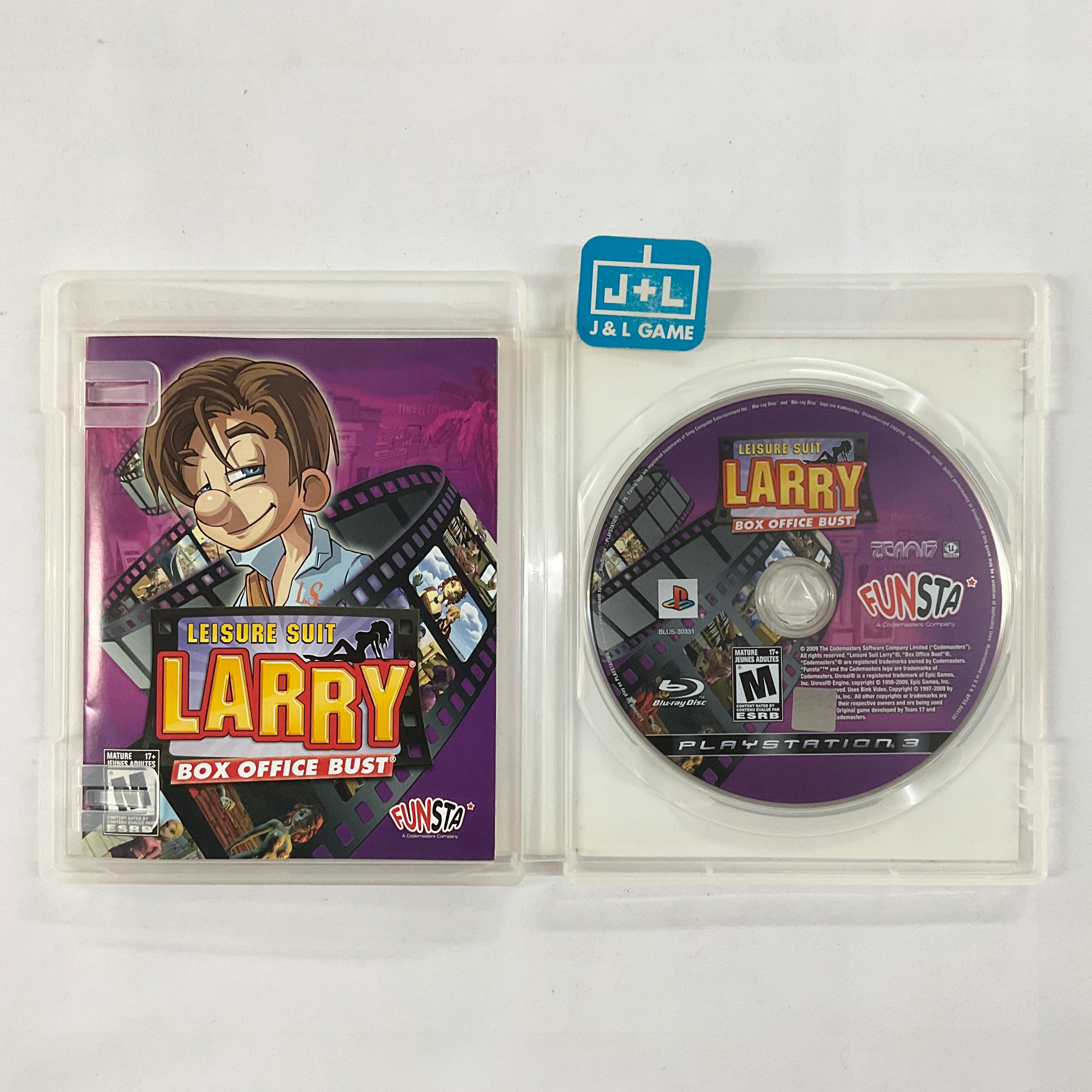 Leisure Suit Larry: Box Office Bust - (PS3) PlayStation 3 [Pre-Owned] Video Games Funsta   