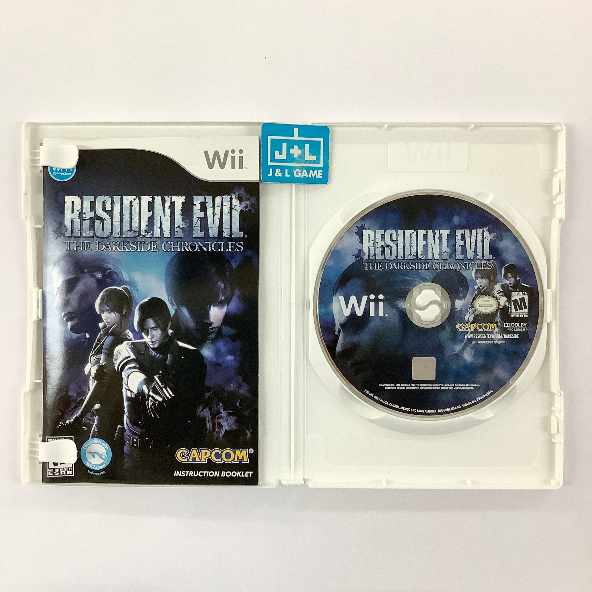 Resident Evil: The Darkside Chronicles - Nintendo Wii [Pre-Owned] Video Games Capcom   