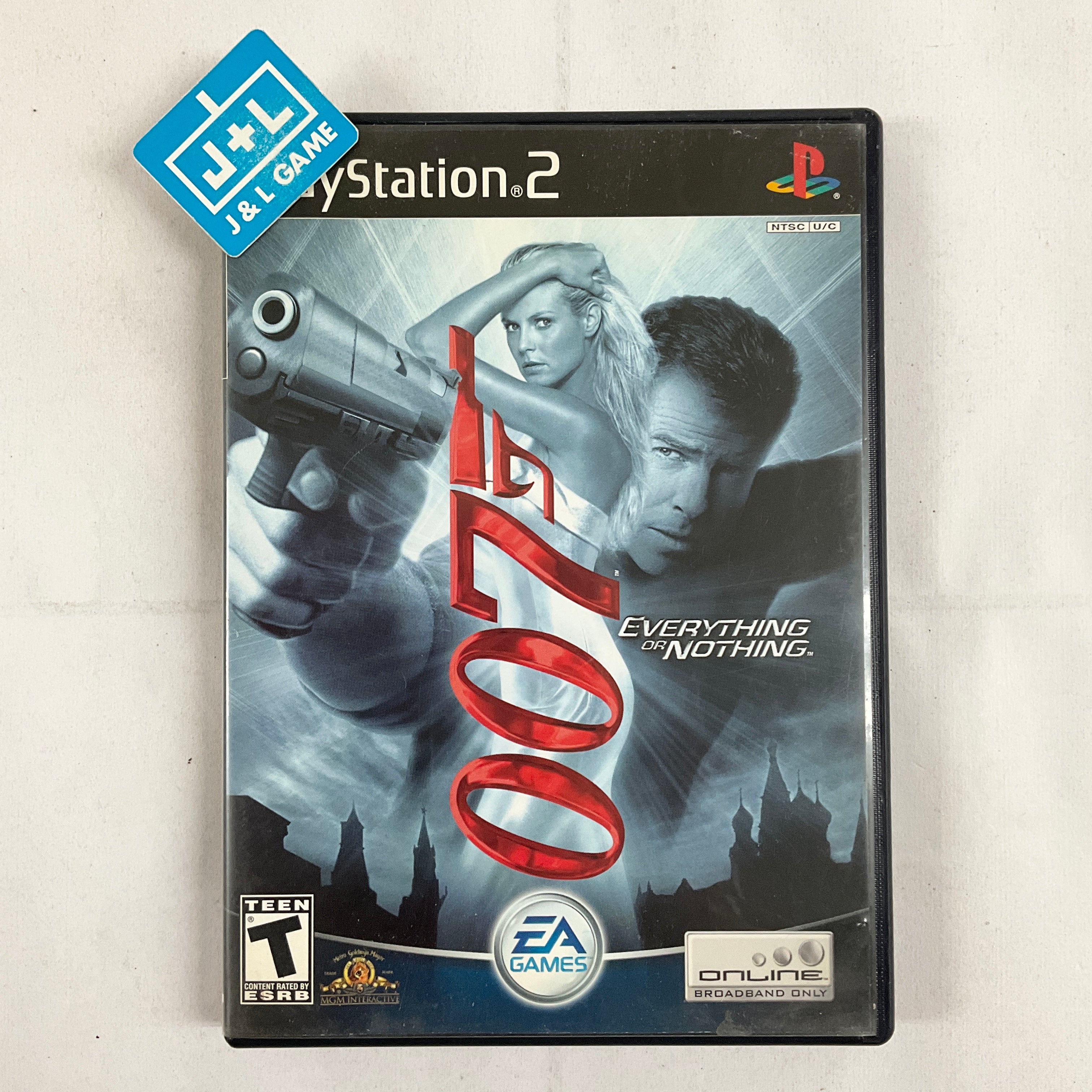 Jeu James Bond 007 Quitte Ou Double – Sony PS2 (PAL) Bon État