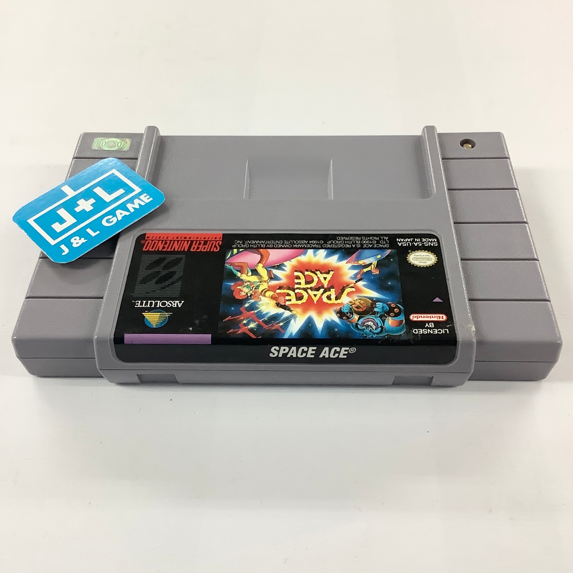 Space Ace - (SNES) Super Nintendo [Pre-Owned] Video Games Absolute Entertainment   