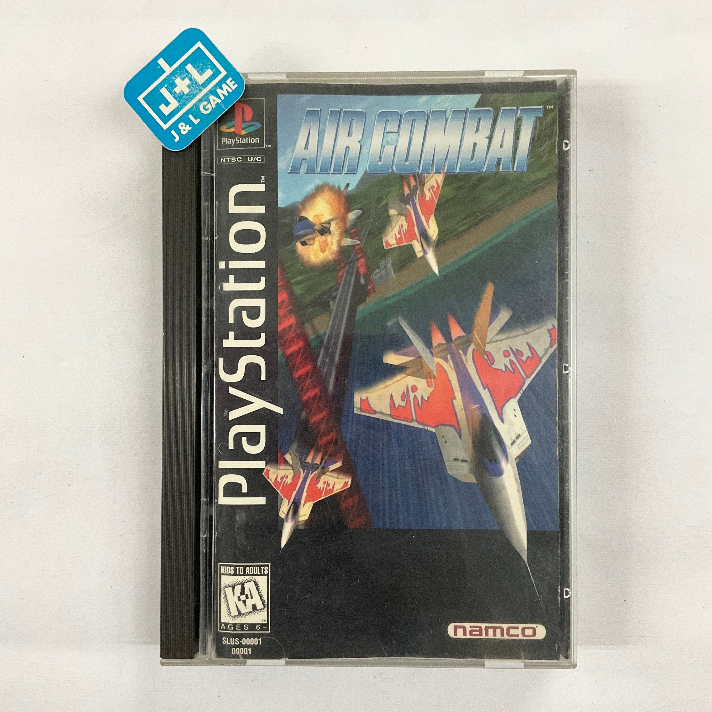 Jeux Playstation 1 - Air Combat - PAL - Très Bon état avec livret