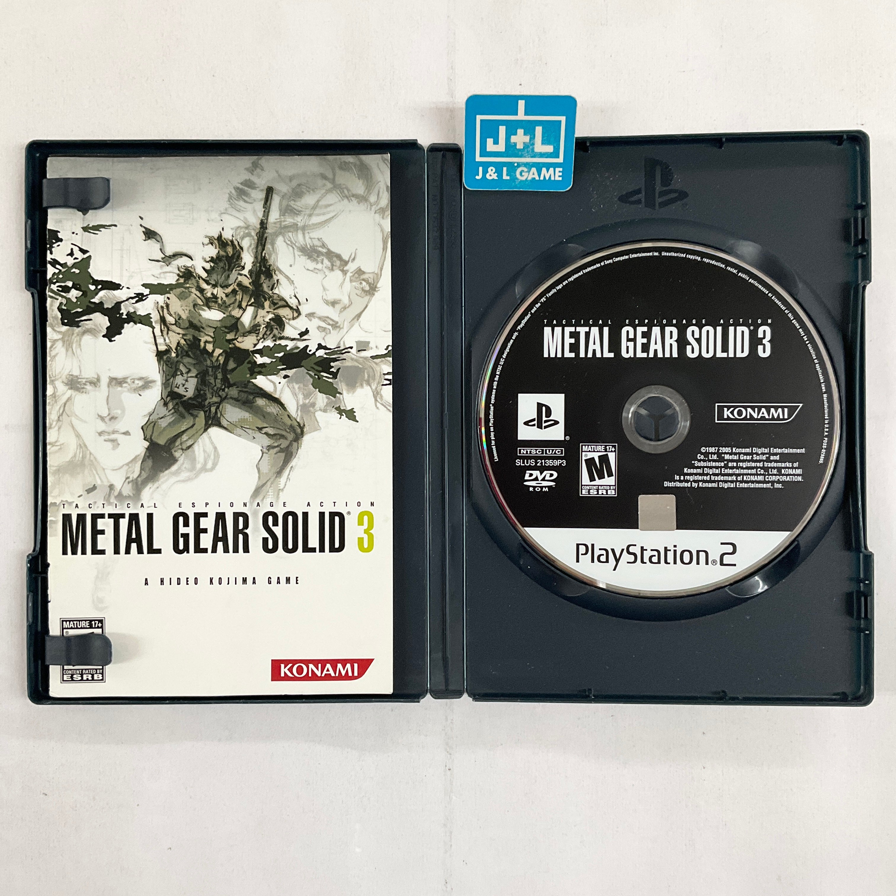 Metal Gear Solid 3: Subsistence (Essential Collection) - (PS2) PlayStation 2 [Pre-Owned] Video Games Konami   