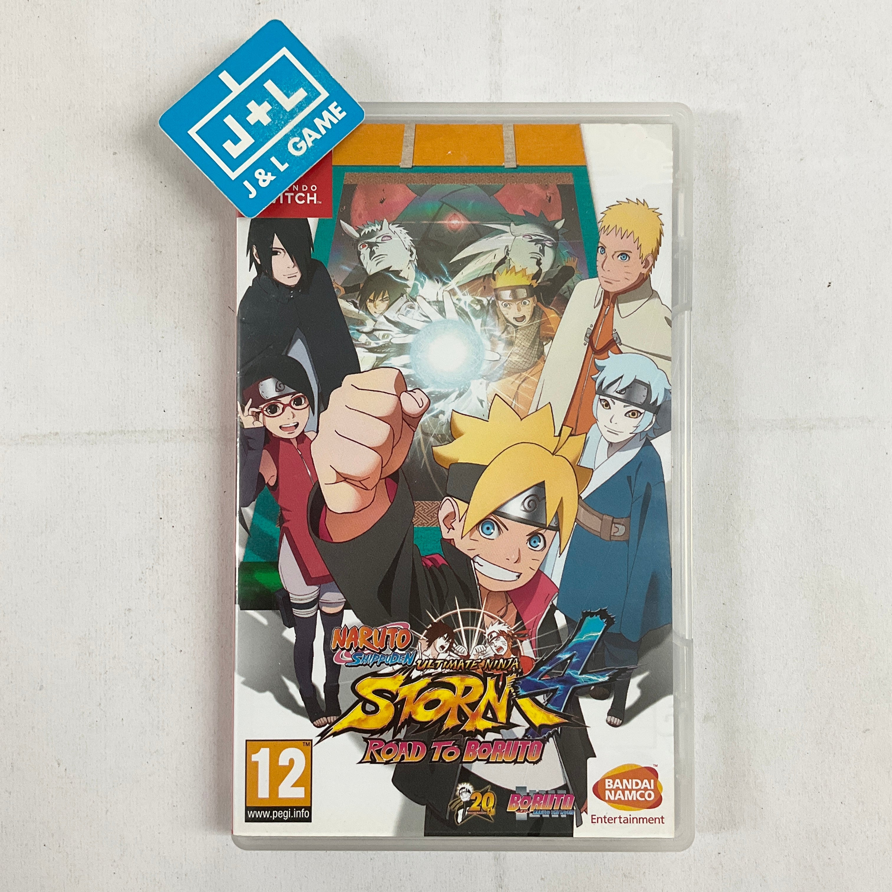 Naruto Shippuden Ultimate Ninja Storm 4: Road To Boruto - (NSW) Nintendo Switch [Pre-Owned] (European Import) Video Games BANDAI NAMCO Entertainment   