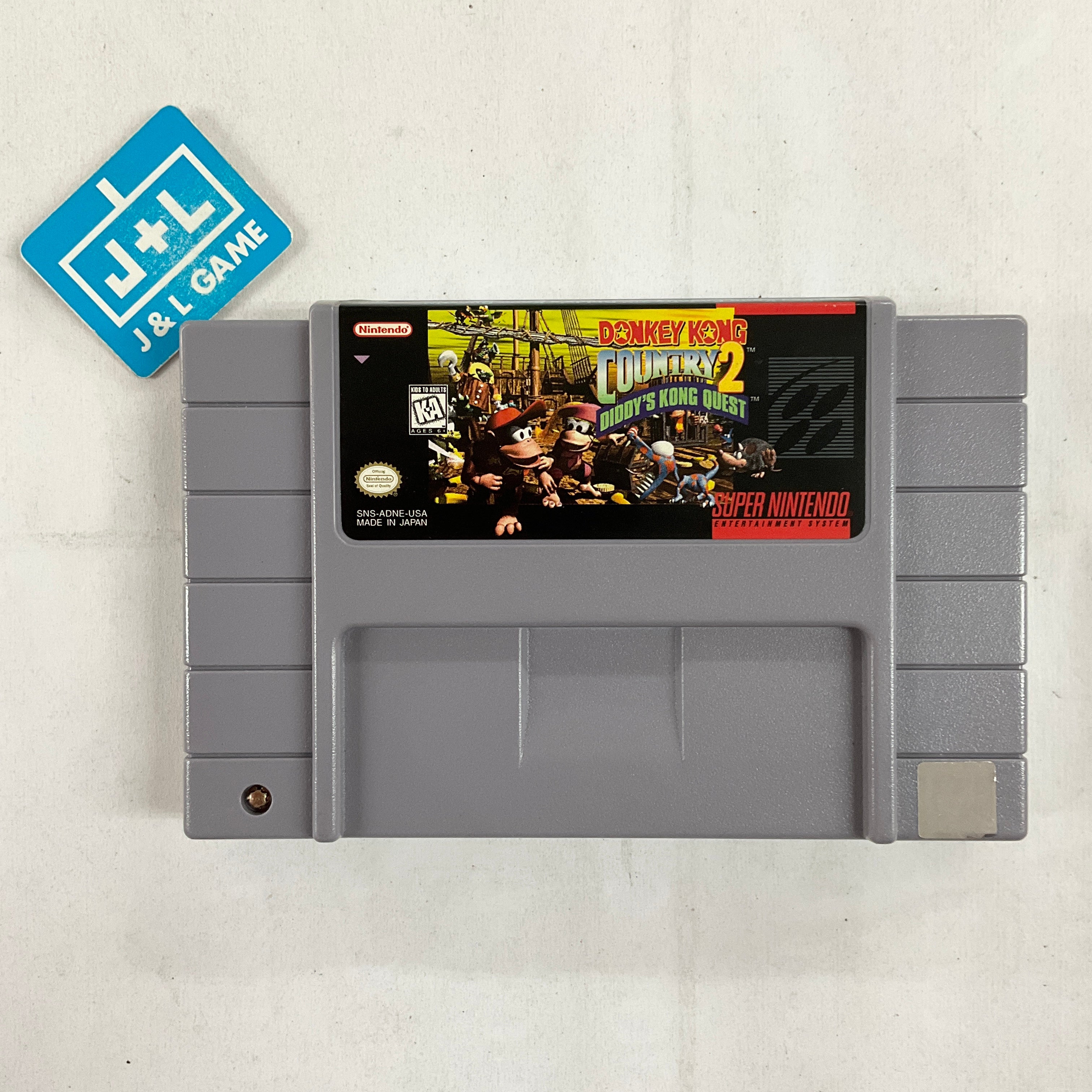Donkey Kong Country 2: Diddy's Kong Quest - (SNES) Super Nintendo [Pre-Owned] Video Games Nintendo   