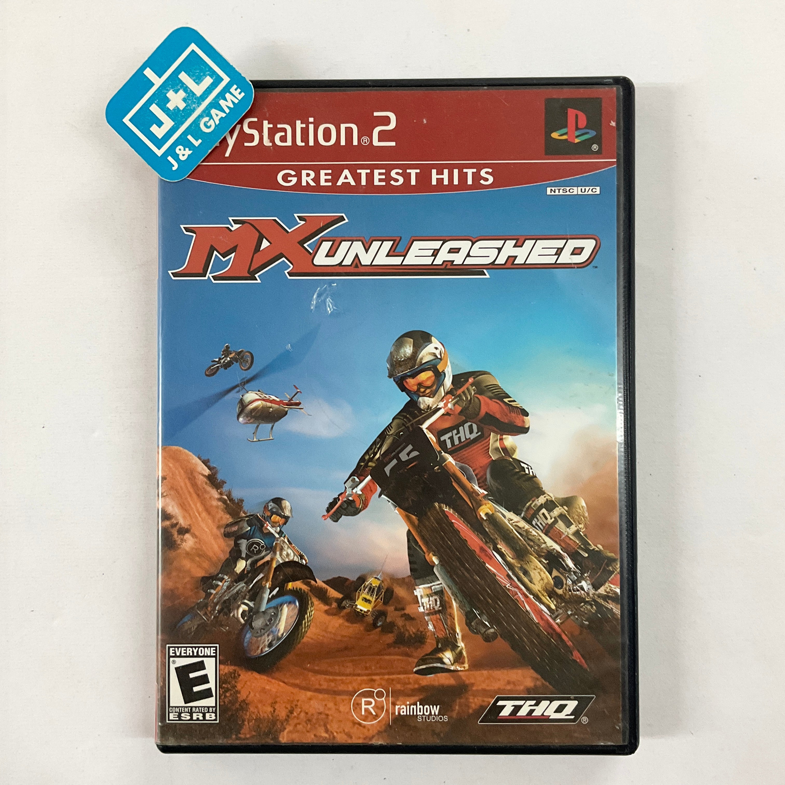 MX Unleashed (Greatest Hits) - (PS2) PlayStation 2 [Pre-Owned] Video Games THQ   