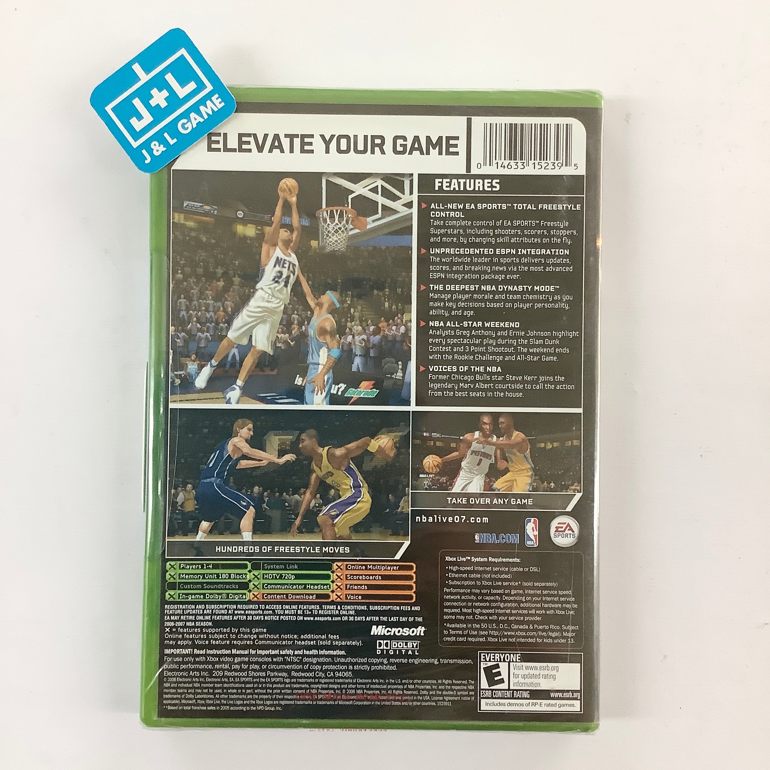 NBA Live 07 - (XB) Xbox Video Games EA Sports   