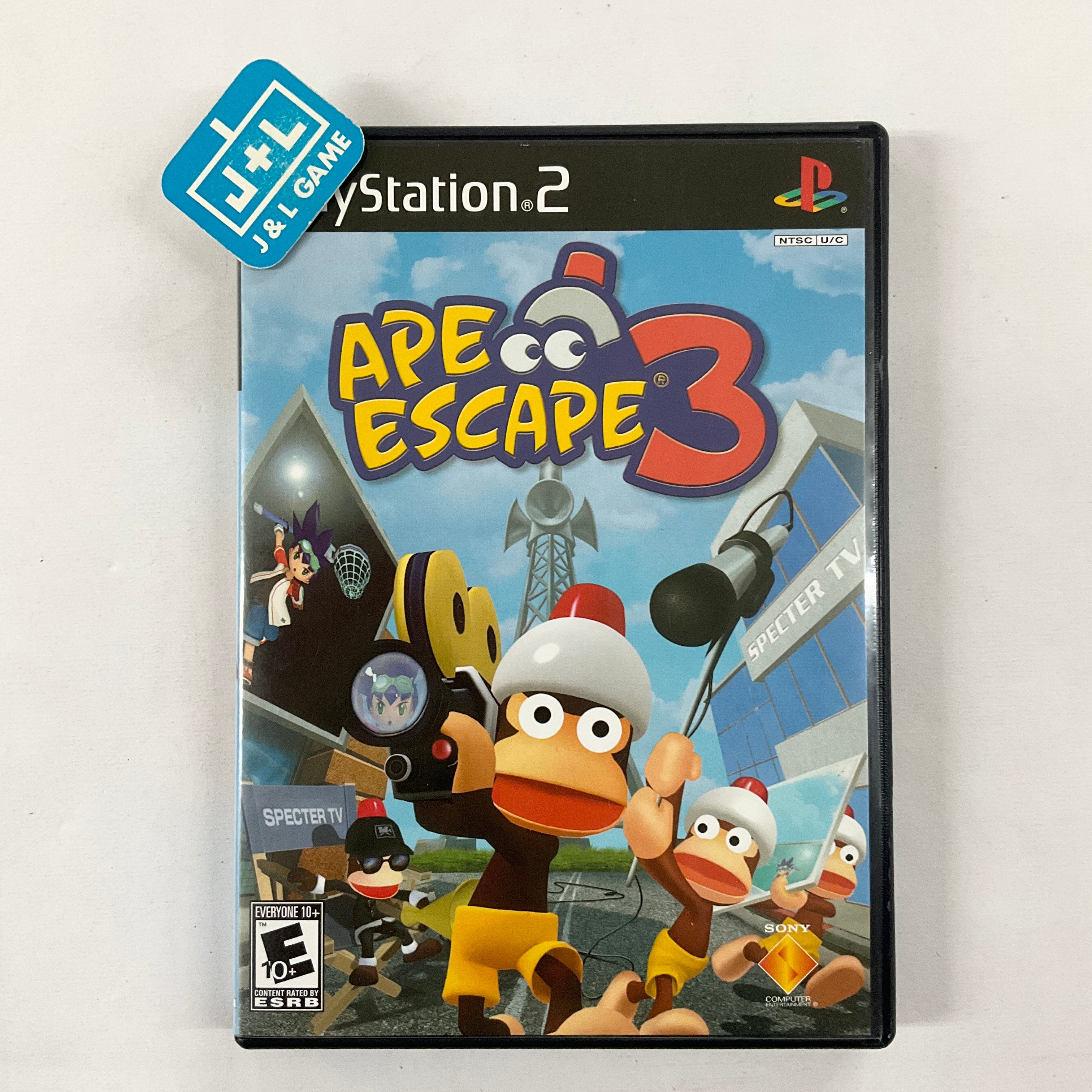 Ape Escape 3 - PlayStation 2 [Pre-Owned] Video Games SCEA   