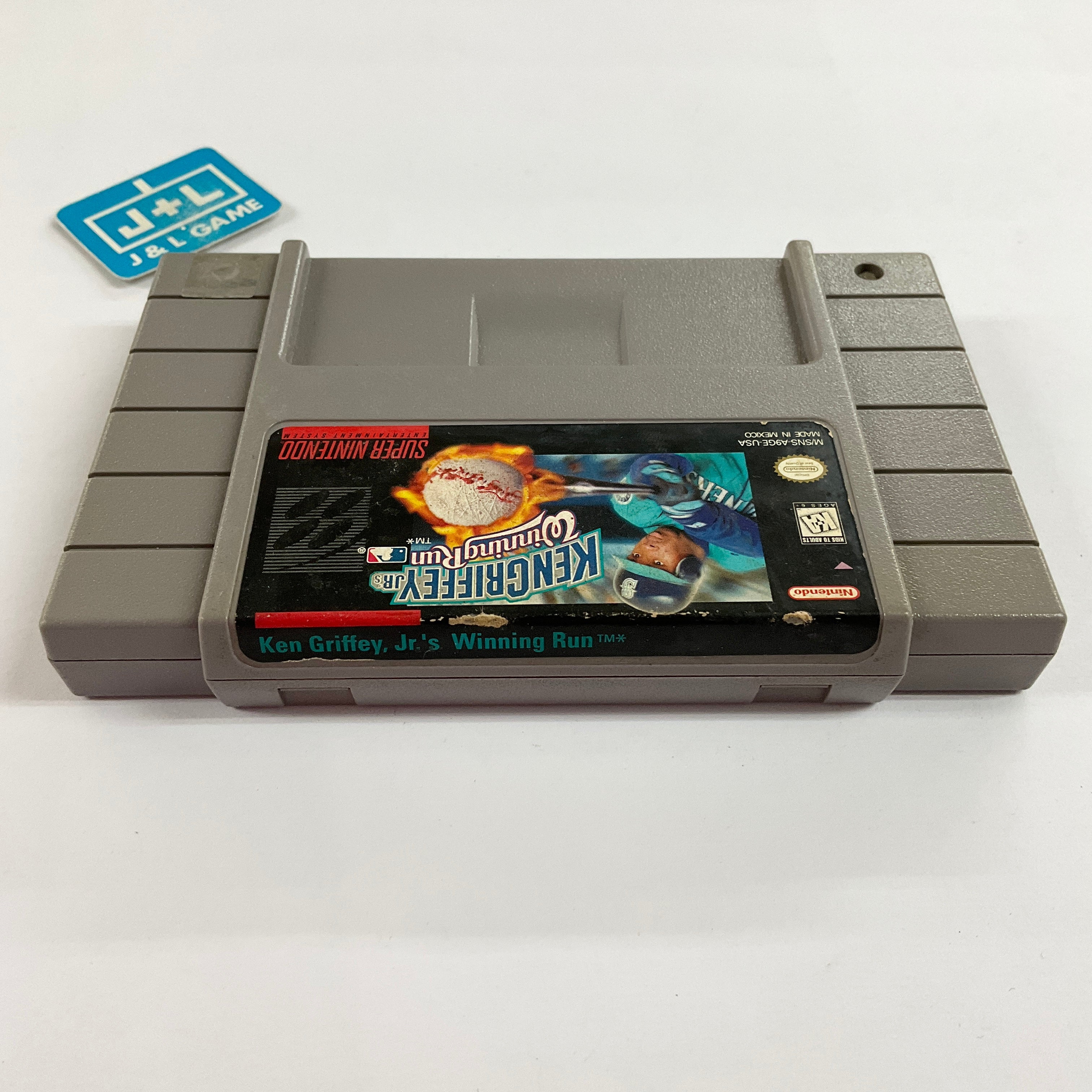 Ken Griffey Jr.'s Winning Run - (SNES) Super Nintendo [Pre-Owned] Video Games Nintendo   