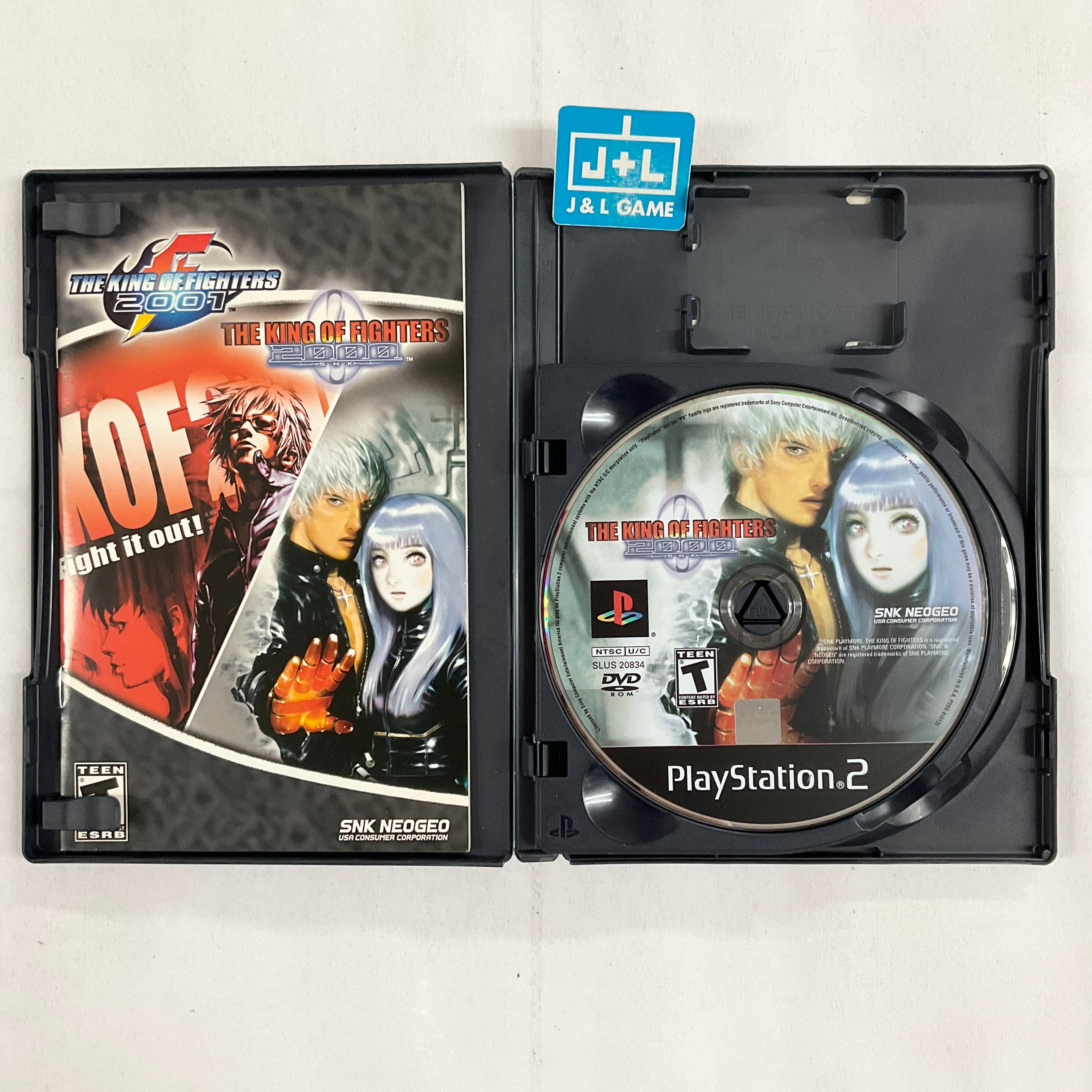The King of Fighters 2000/2001 - (PS2) PlayStation 2 [Pre-Owned] Video Games SNK Playmore   