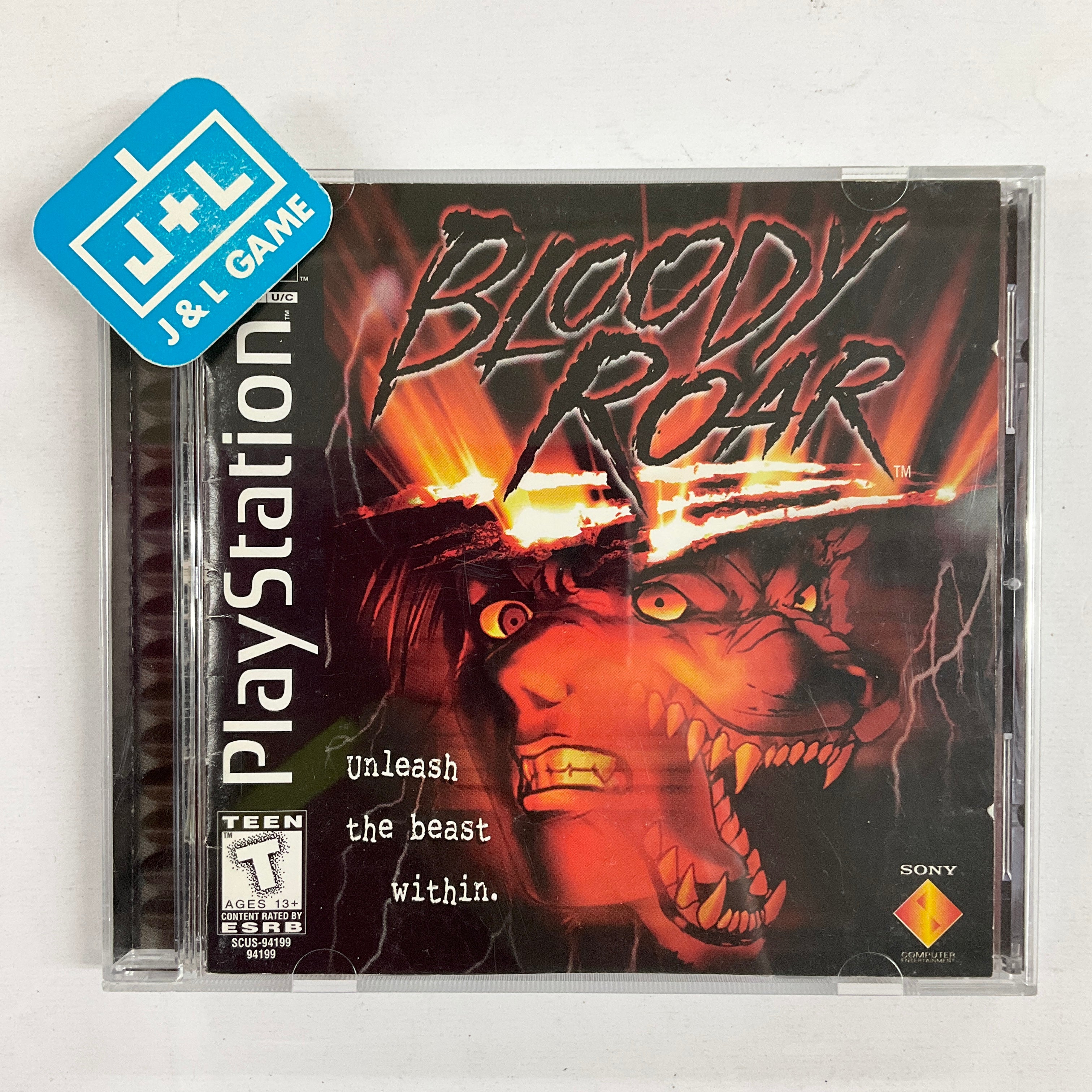 Bloody Roar - (PS1) PlayStation 1 [Pre-Owned] Video Games SCEA   