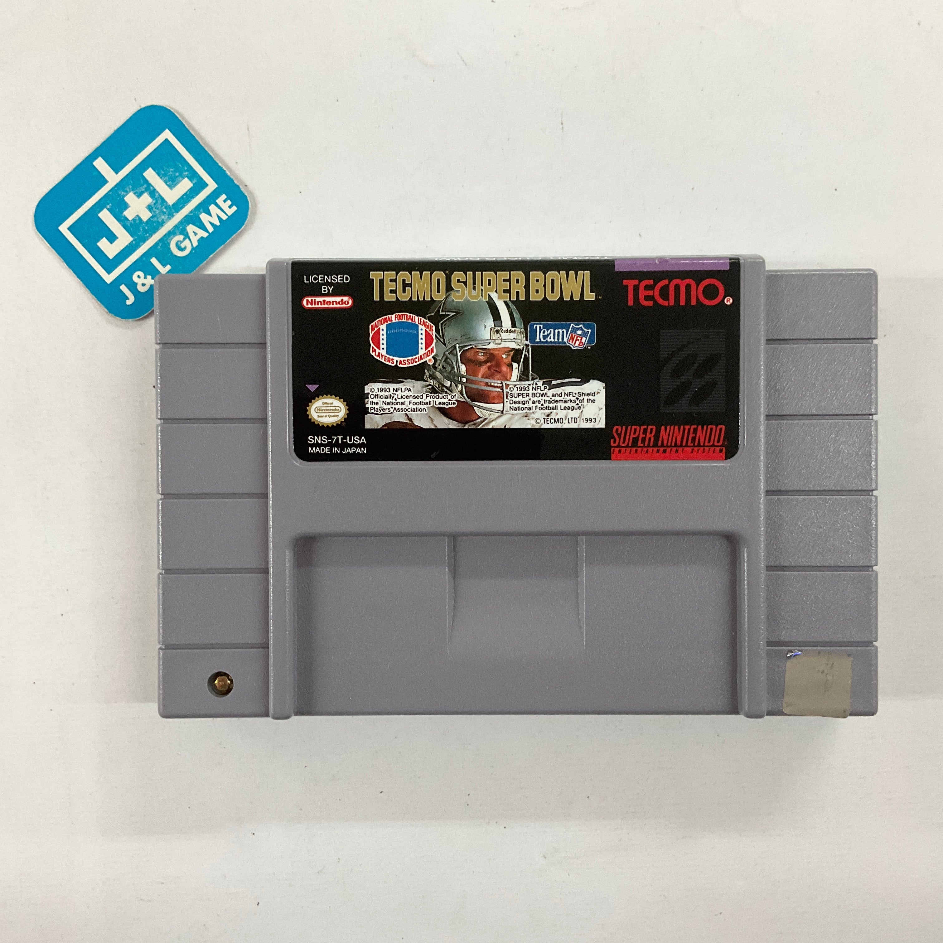 Tecmo Super Bowl - (SNES) Super Nintendo [Pre-Owned] Video Games Tecmo   