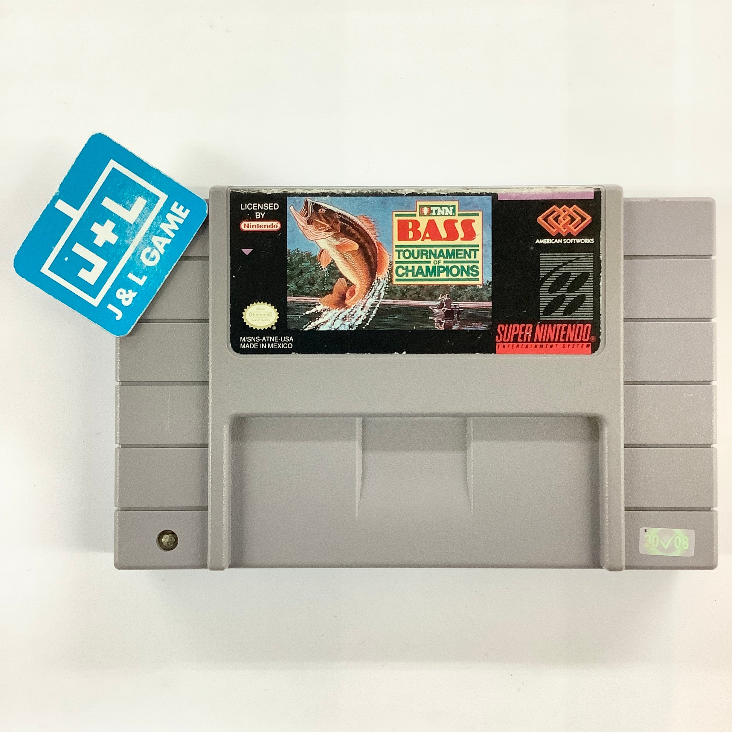TNN Bass Tournament of Champions - (SNES) Super Nintendo [Pre-Owned] Video Games American Softworks   