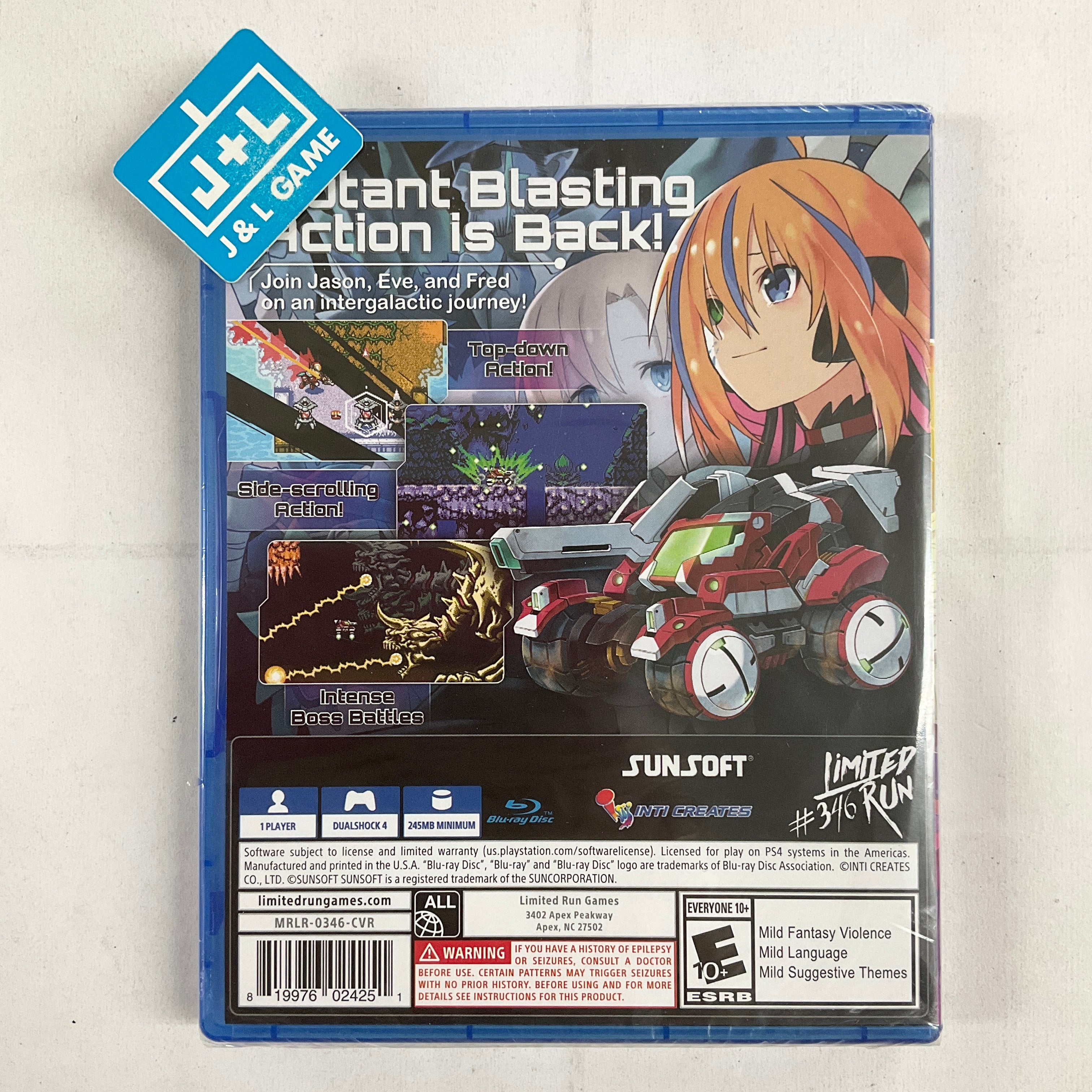 Blaster Master Zero II (Limited Run #346) - (PS4) PlayStation 4 Video Games Limited Run Games   