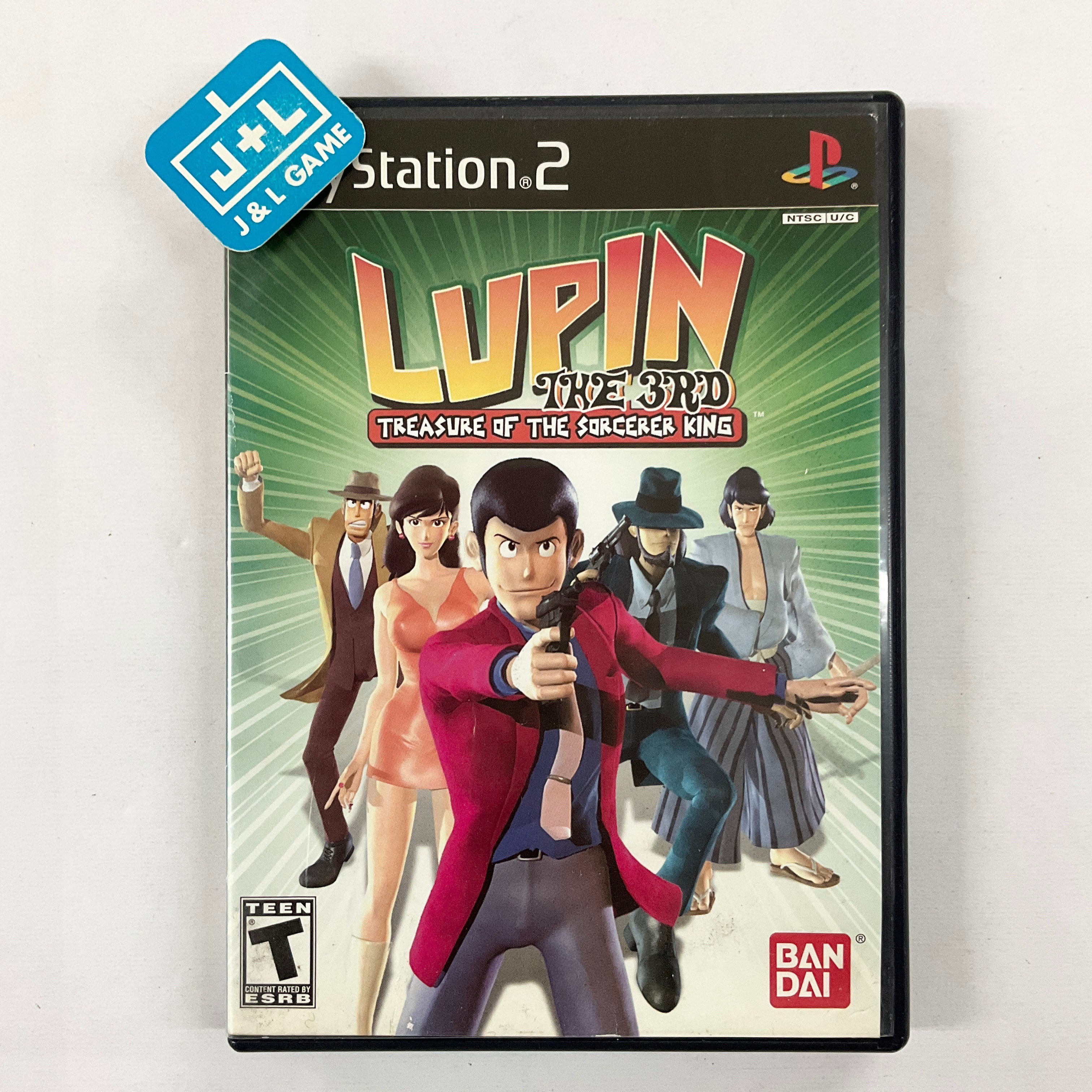 Lupin the 3rd: Treasure of the Sorcerer King - (PS2) PlayStation 2 [Pre-Owned] Video Games Bandai   