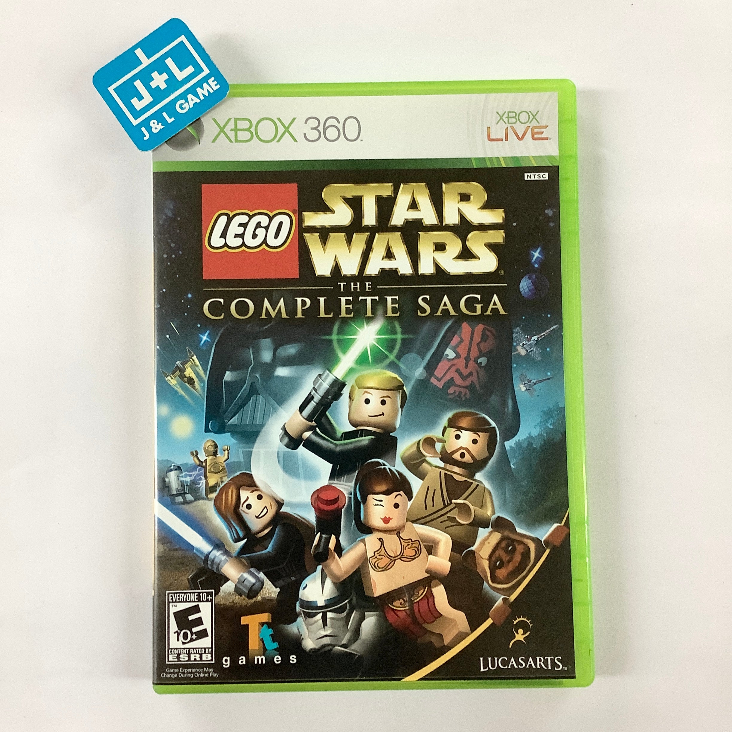 LEGO Star Wars: The Complete Saga - Xbox 360 [Pre-Owned] Video Games LucasArts   