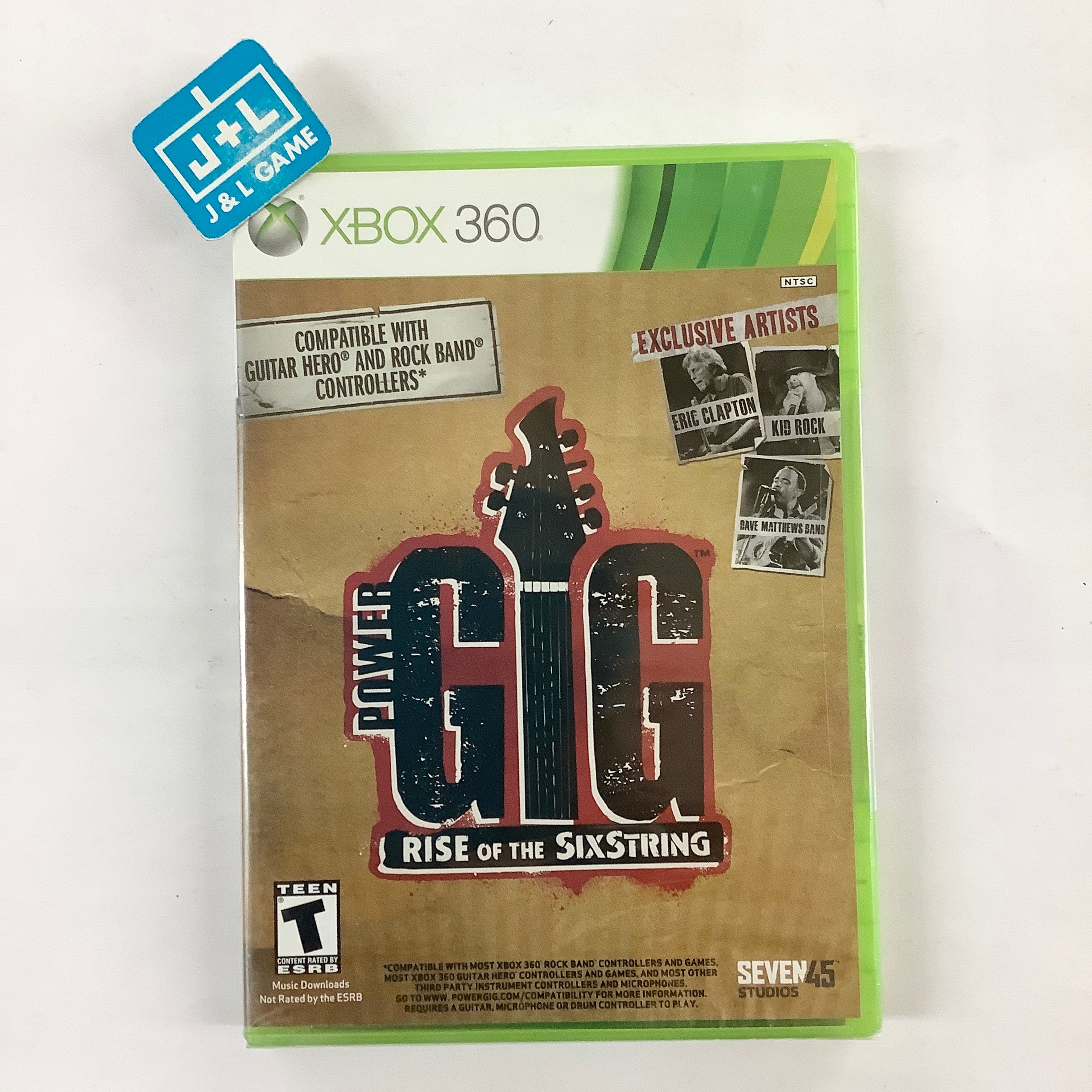 Power Gig: Rise of the SixString (Game Only) - Xbox 360 Video Games Seven45 Studios   